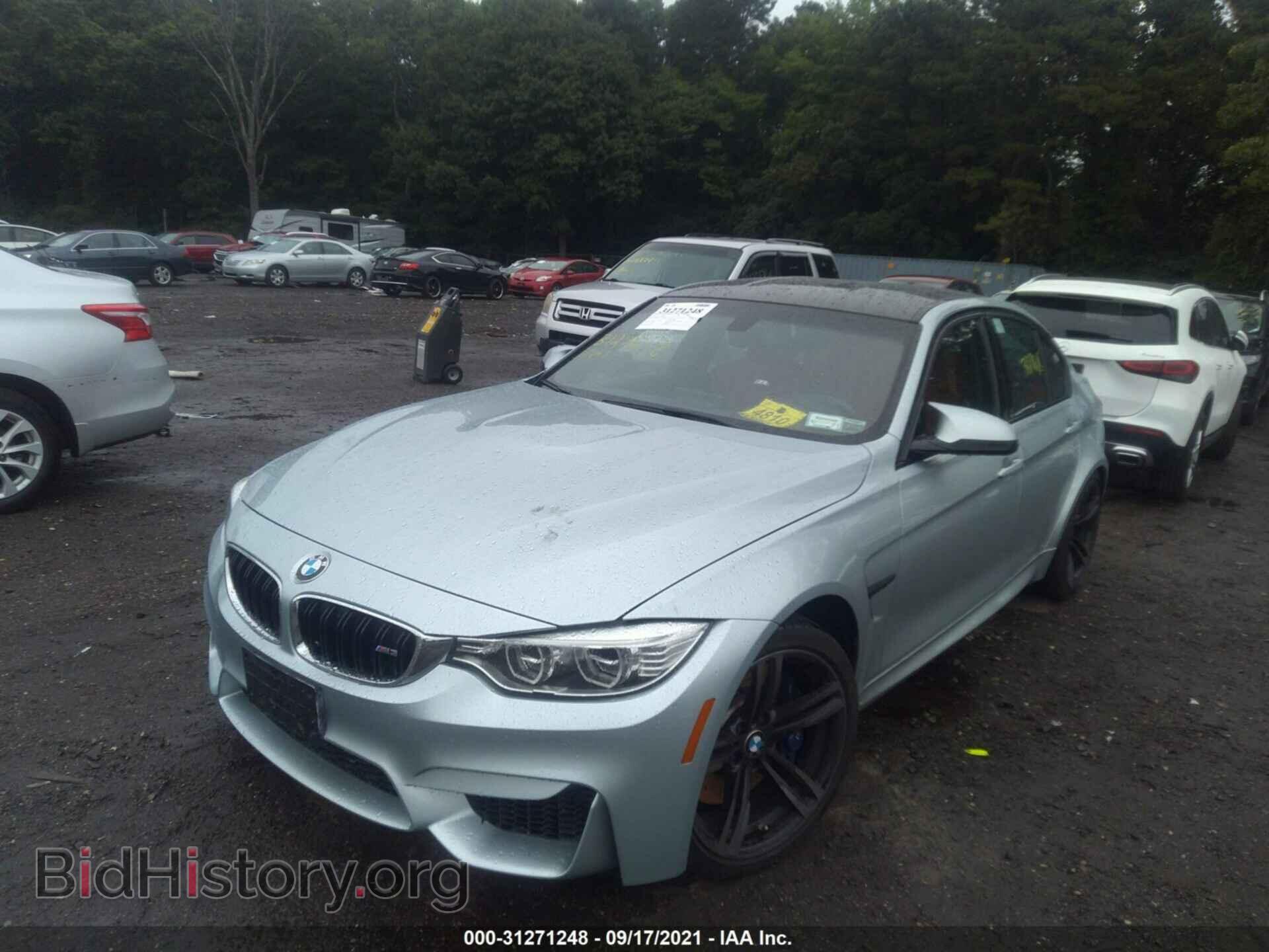 2017 BMW M3 - VIN: WBS8M9C51H5G84604 - Фото 2