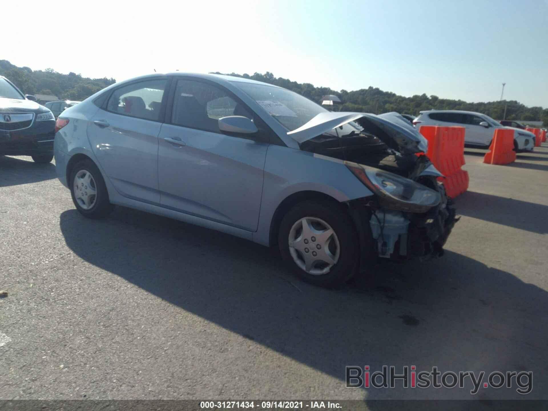 Photo KMHCT4AE5DU519187 - HYUNDAI ACCENT 2013