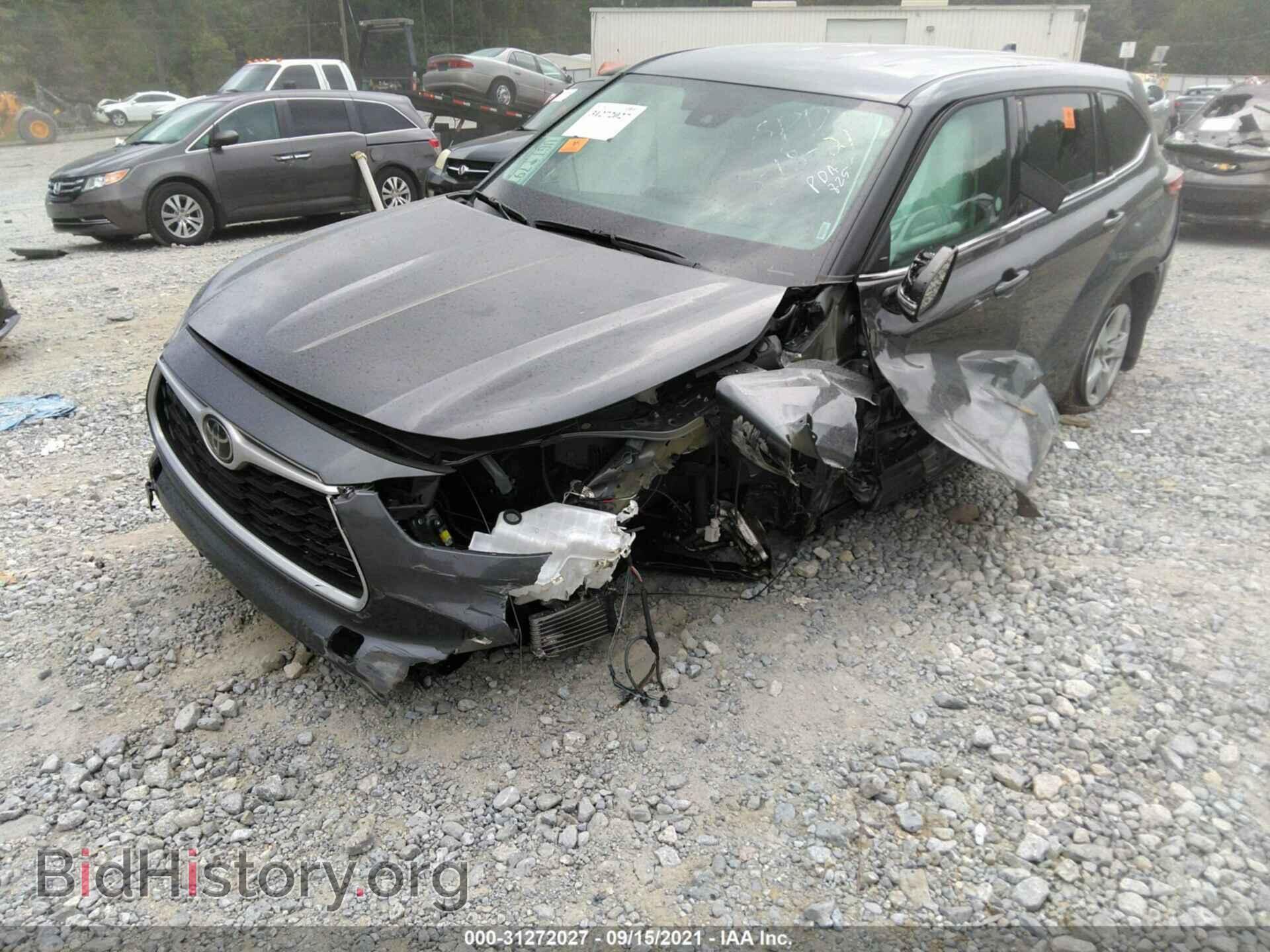 2021 TOYOTA HIGHLANDER - VIN: 5TDBZRBH0MS544068 - Фото 6