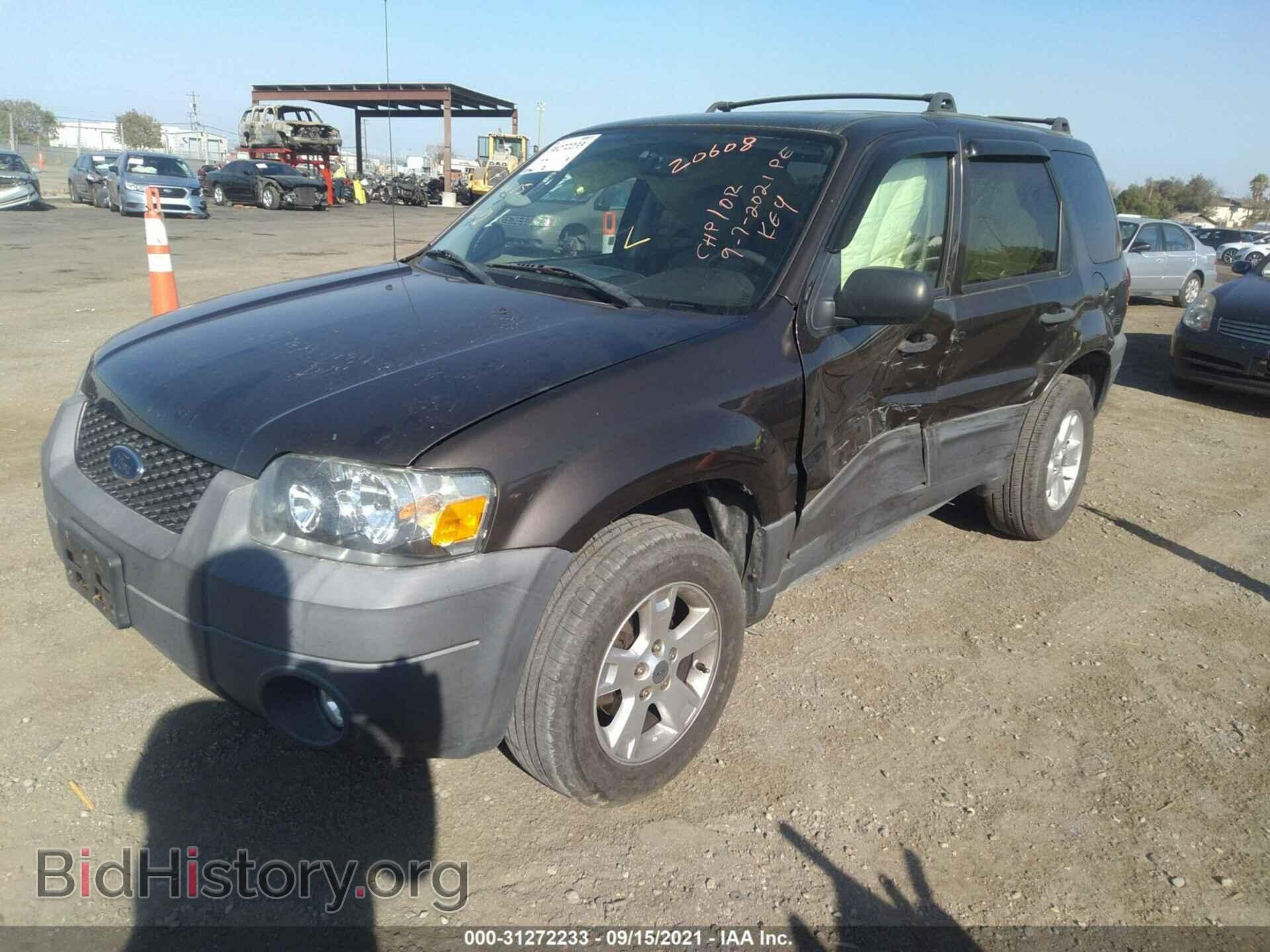 2007 FORD ESCAPE - VIN: 1FMCU03127KB38185 - Фото 2