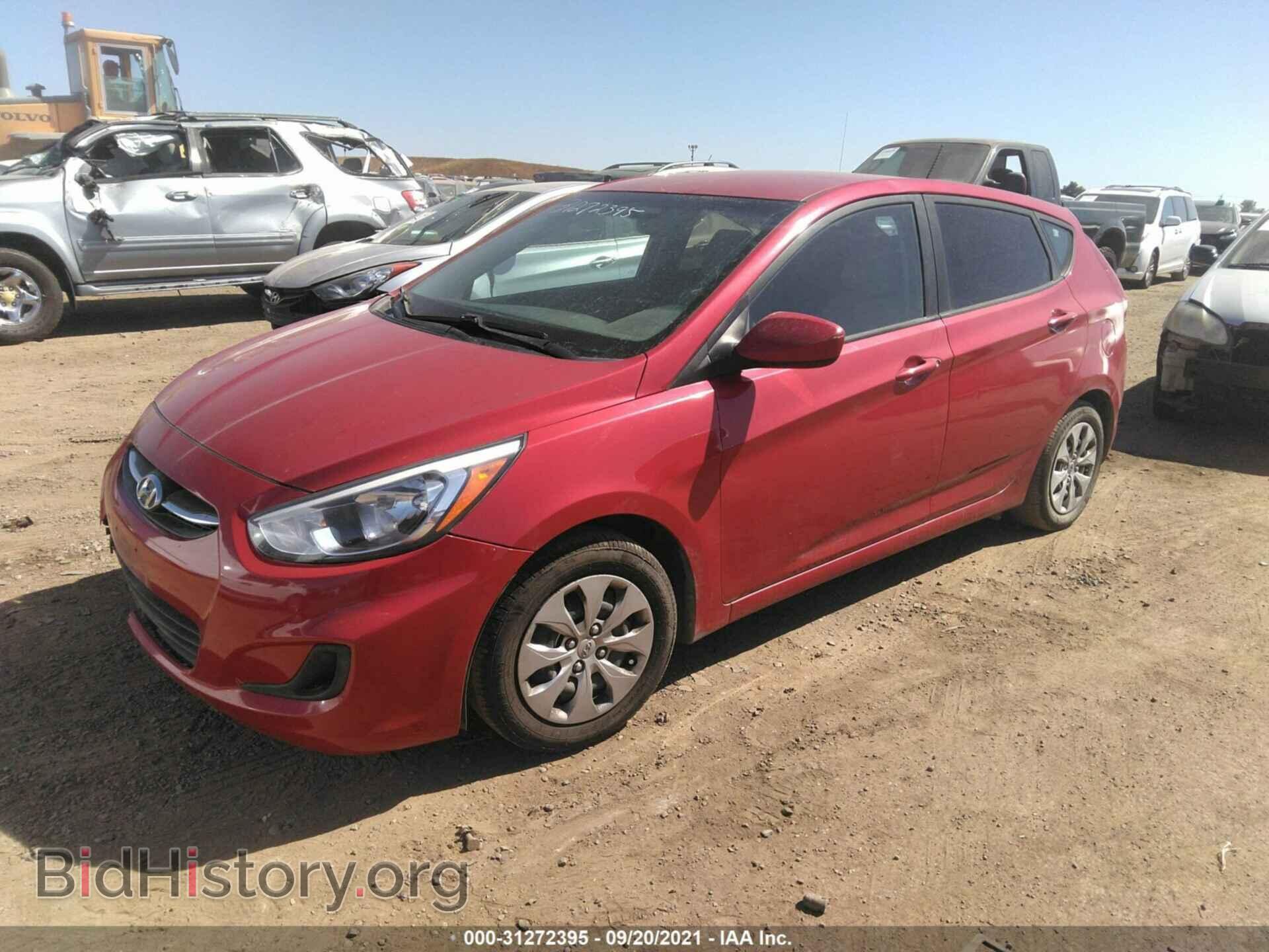 2017 HYUNDAI ACCENT - VIN: KMHCT5AE1HU301629 - Фото 2