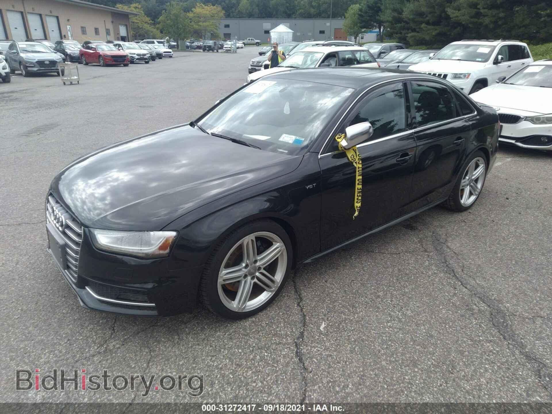 2014 AUDI S4 - VIN: WAUDGAFL8EA144625 - Фото 2
