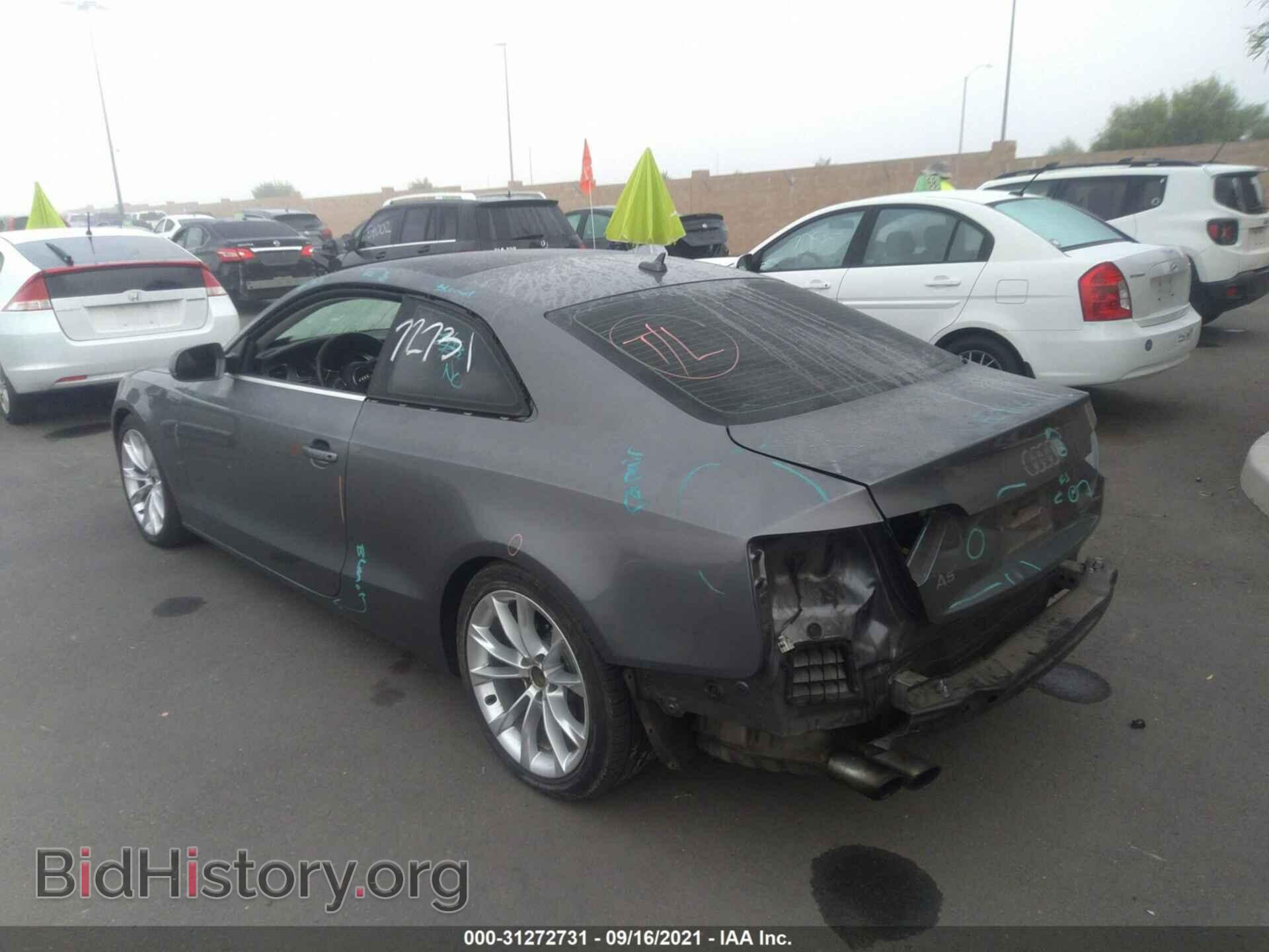 2014 AUDI A5 - VIN: WAUCFAFR6EA020629 - Фото 3