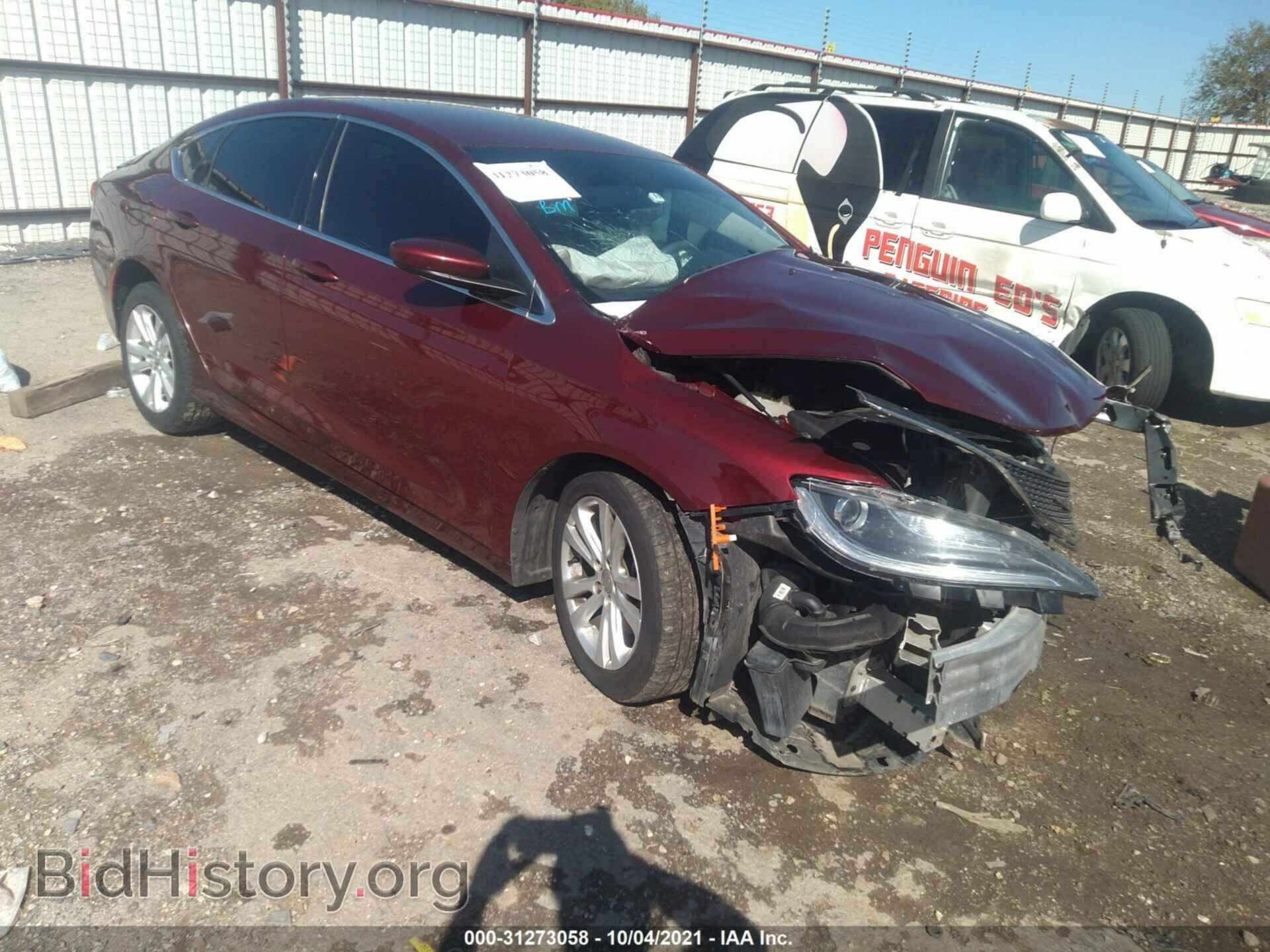 Фотография 1C3CCCAB5FN576656 - CHRYSLER 200 2015