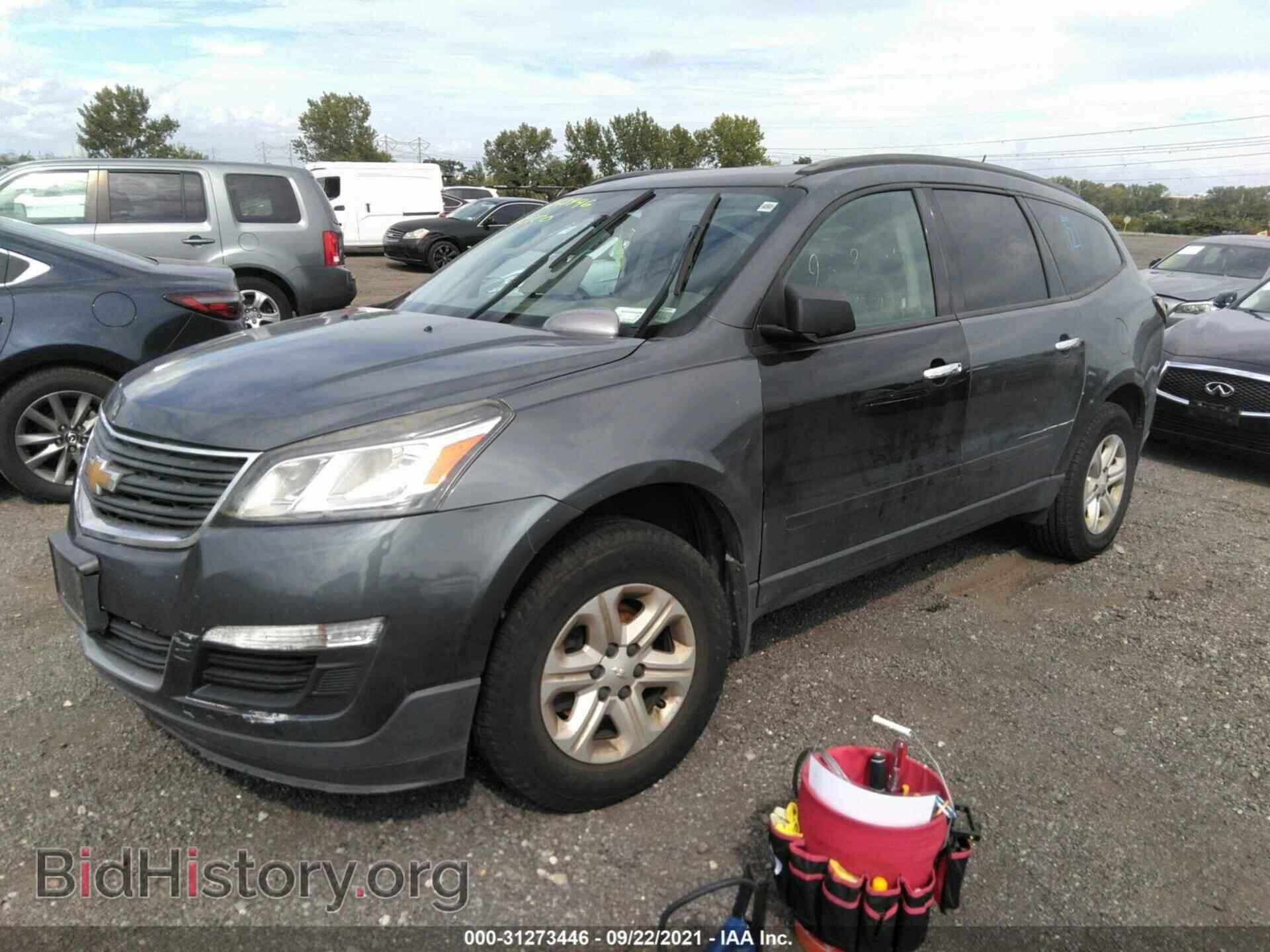 2014 CHEVROLET TRAVERSE - VIN: 1GNKVFKD4EJ140347 - Фото 2