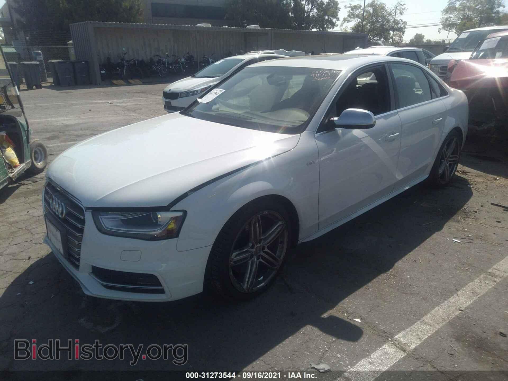 2015 AUDI S4 - VIN: WAUBGAFLXFA044809 - Фото 2