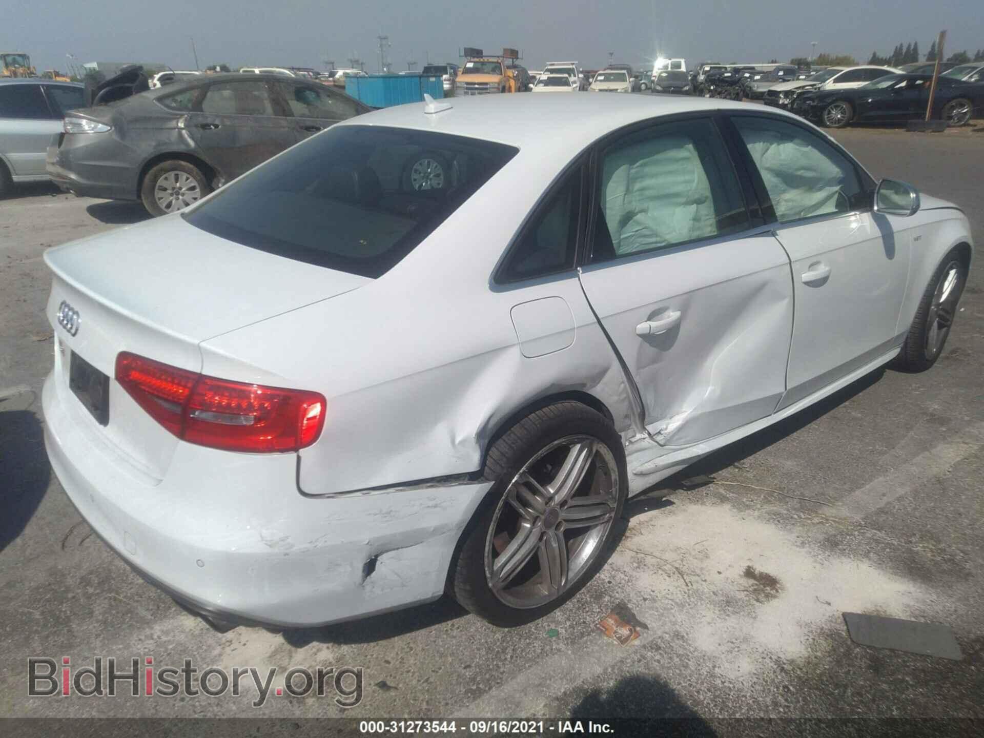 2015 AUDI S4 - VIN: WAUBGAFLXFA044809 - Фото 4