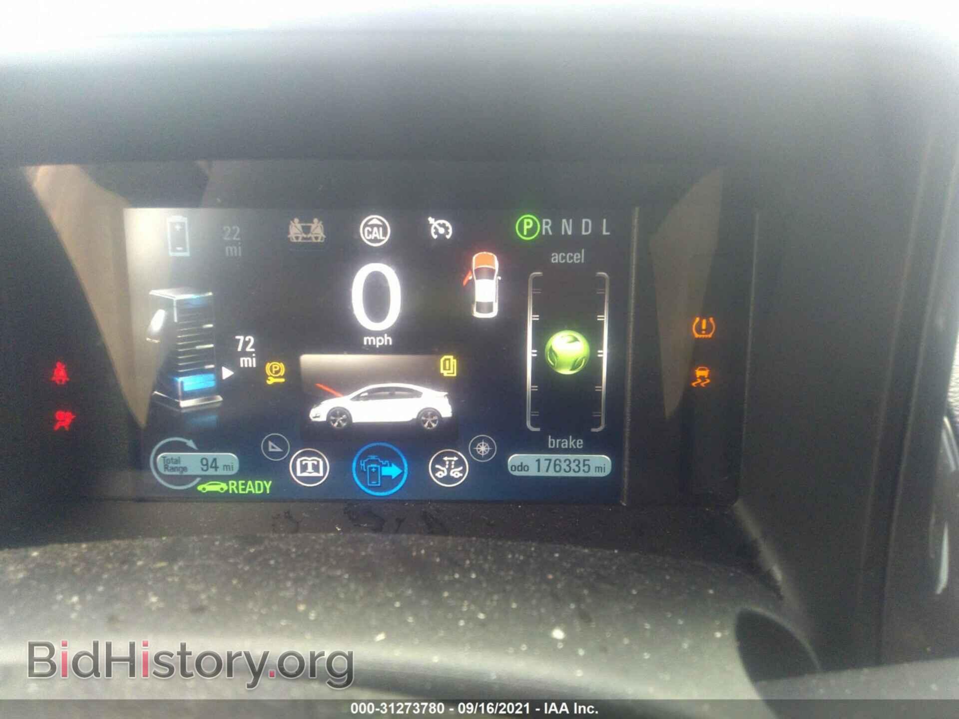 2013 CHEVROLET VOLT - VIN: 1G1RD6E45DU124055 - Фото 7