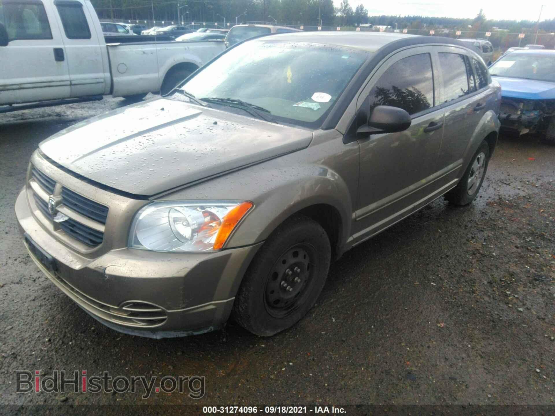 2007 DODGE CALIBER - VIN: 1B3HB28B47D287913 - Фото 2