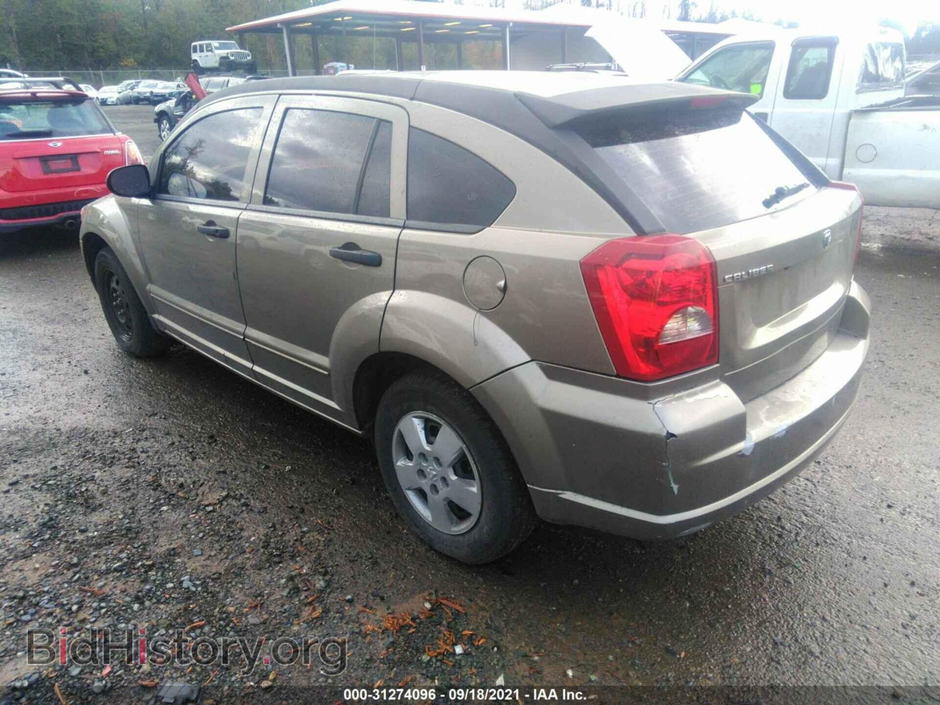 2007 DODGE CALIBER - VIN: 1B3HB28B47D287913 - Фото 3