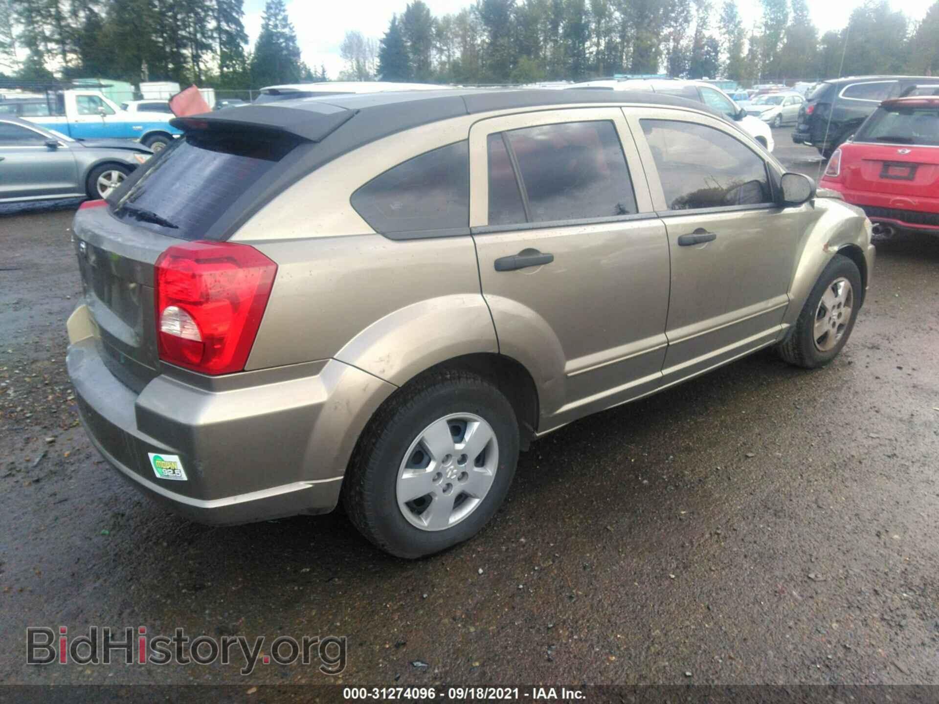 2007 DODGE CALIBER - VIN: 1B3HB28B47D287913 - Фото 4