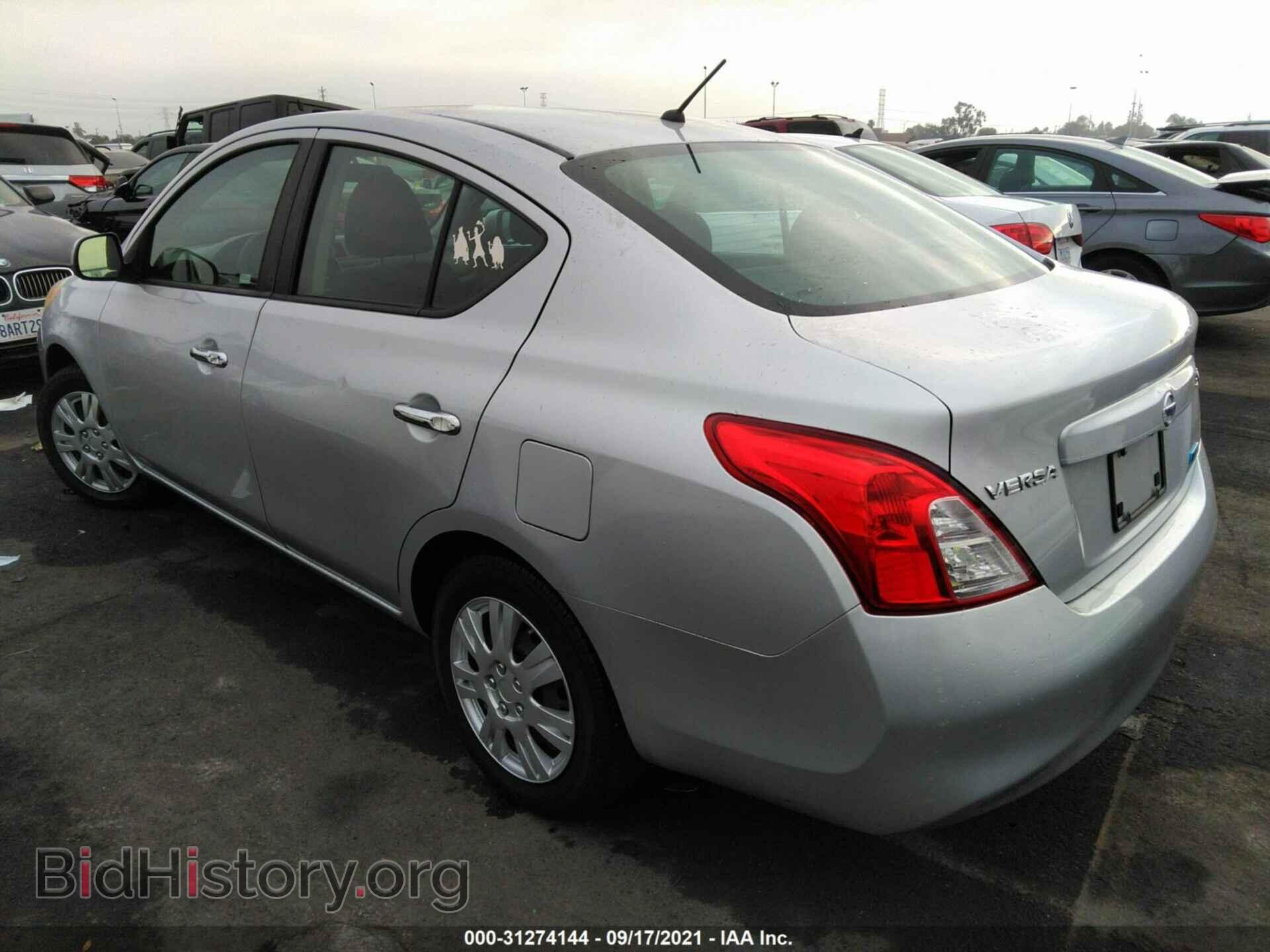2012 NISSAN VERSA - VIN: 3N1CN7AP9CL869189 - Фото 3