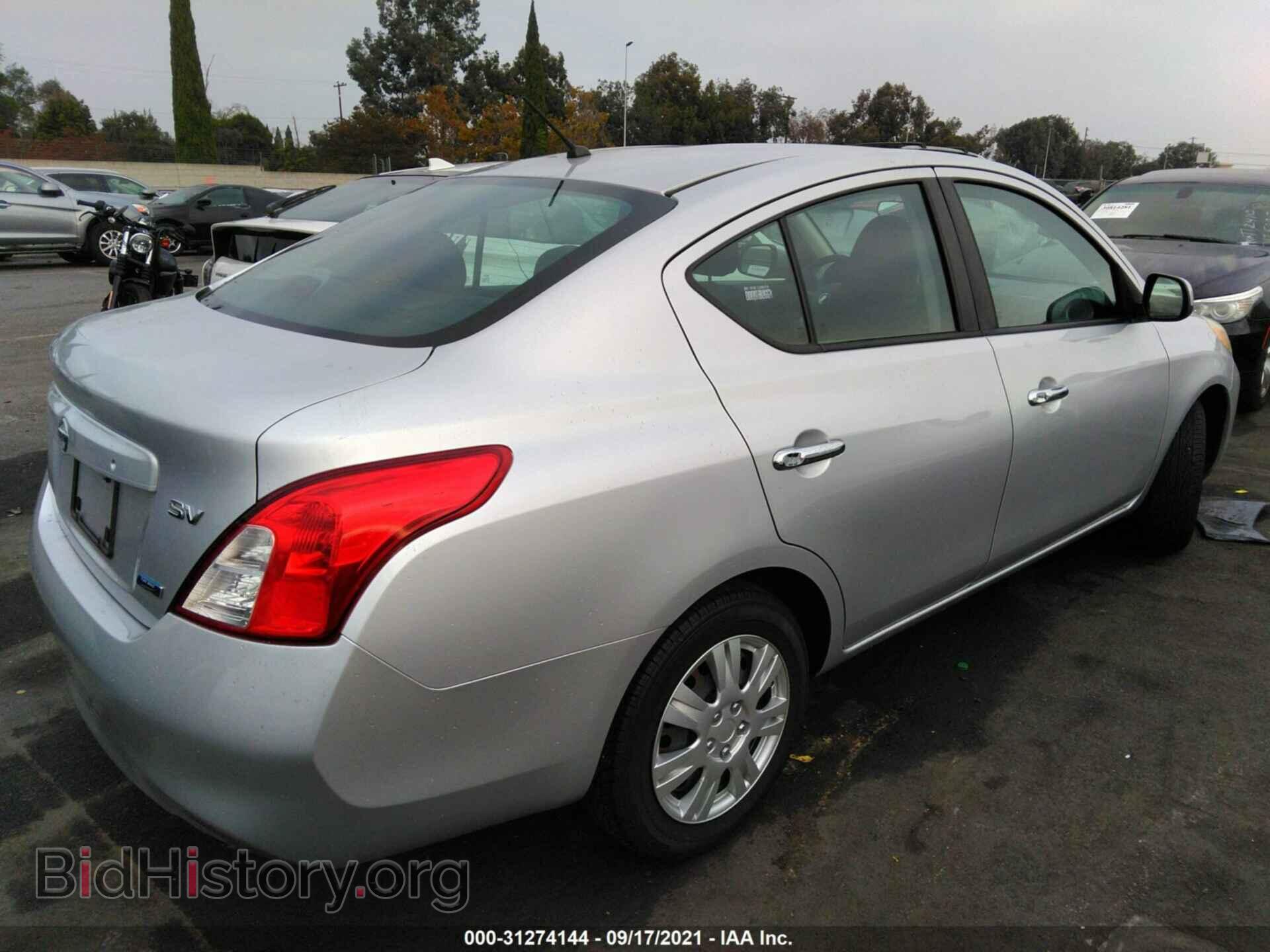 2012 NISSAN VERSA - VIN: 3N1CN7AP9CL869189 - Фото 4