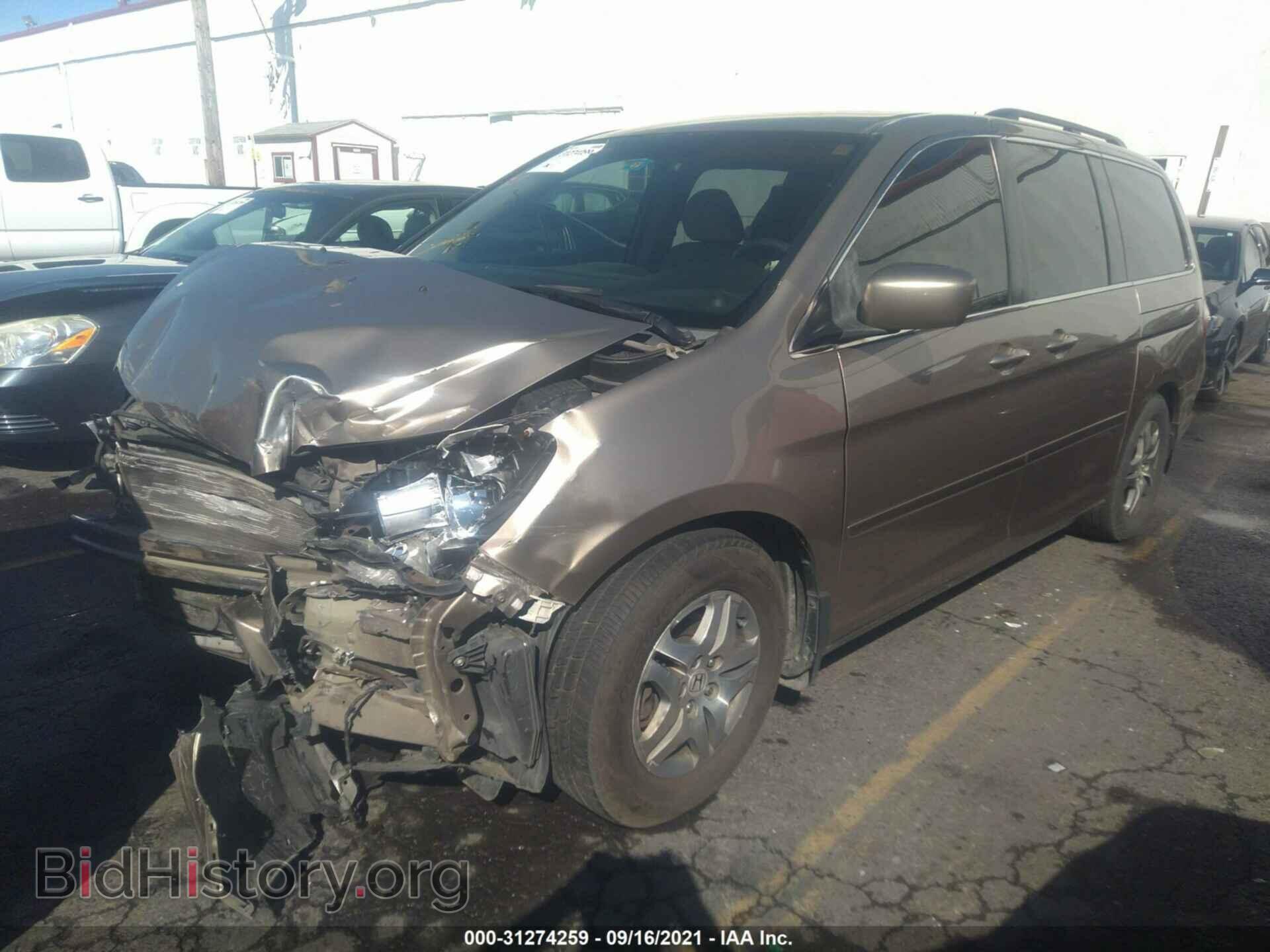 2007 HONDA ODYSSEY - VIN: 5FNRL38437B416417 - Фото 2
