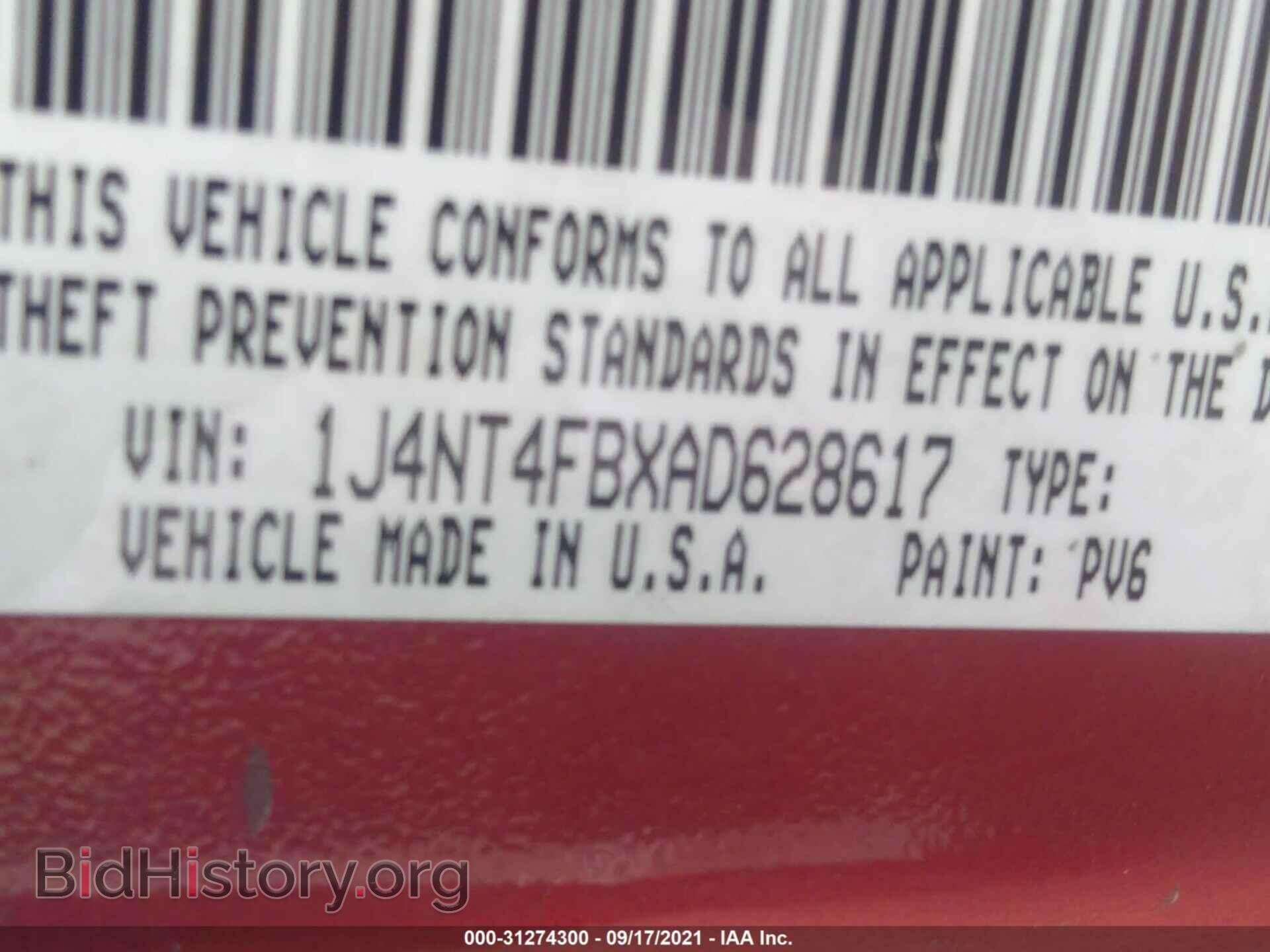 2010 JEEP COMPASS - VIN: 1J4NT4FBXAD628617 - Фото 9