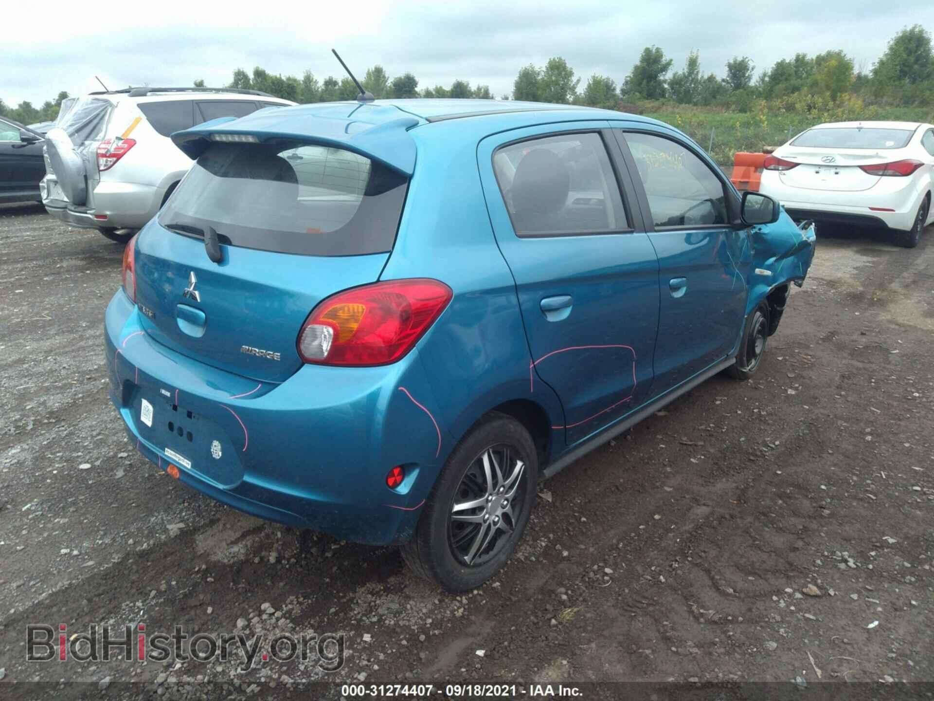 2015 MITSUBISHI MIRAGE - VIN: ML32A3HJ7FH043123 - Фото 4