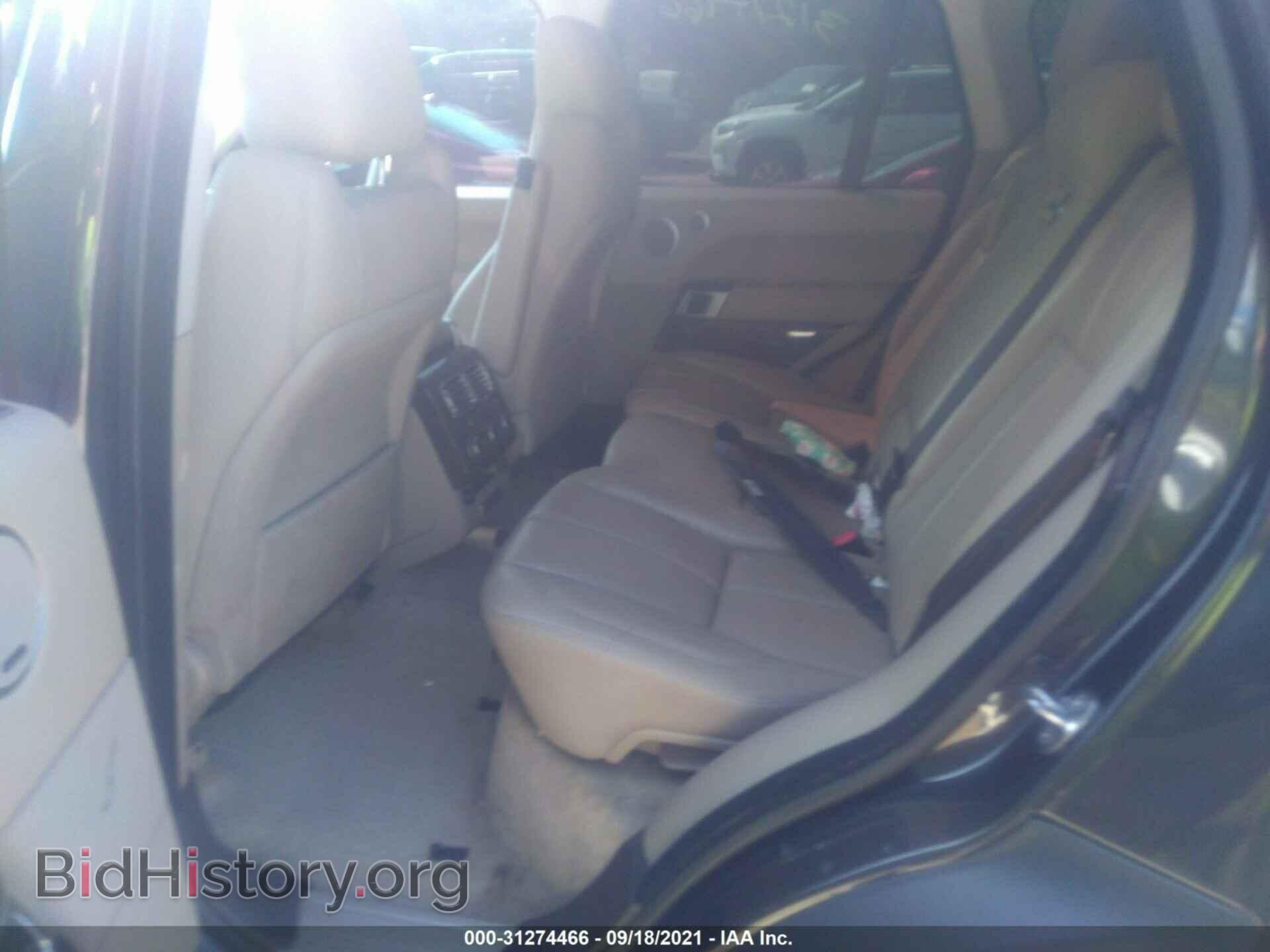 2014 LAND ROVER RANGE ROVER - VIN: SALGR2WF3EA186655 - Фото 8