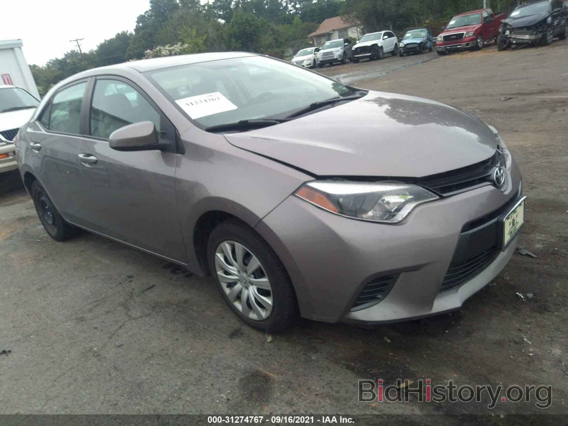 Photo 2T1BURHE6FC305938 - TOYOTA COROLLA 2015