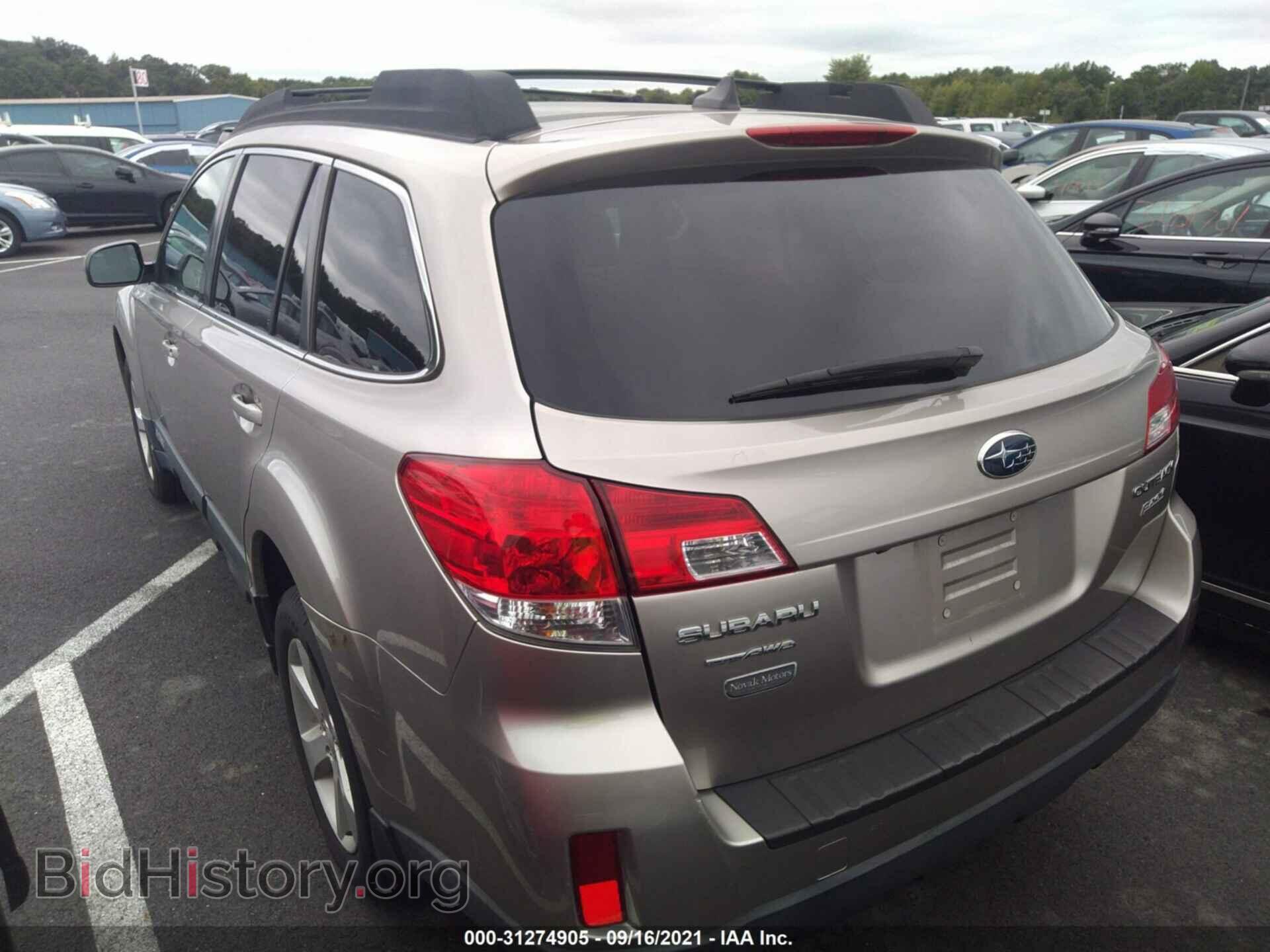 2014 SUBARU OUTBACK - VIN: 4S4BRBDC8E3207252 - Фото 3