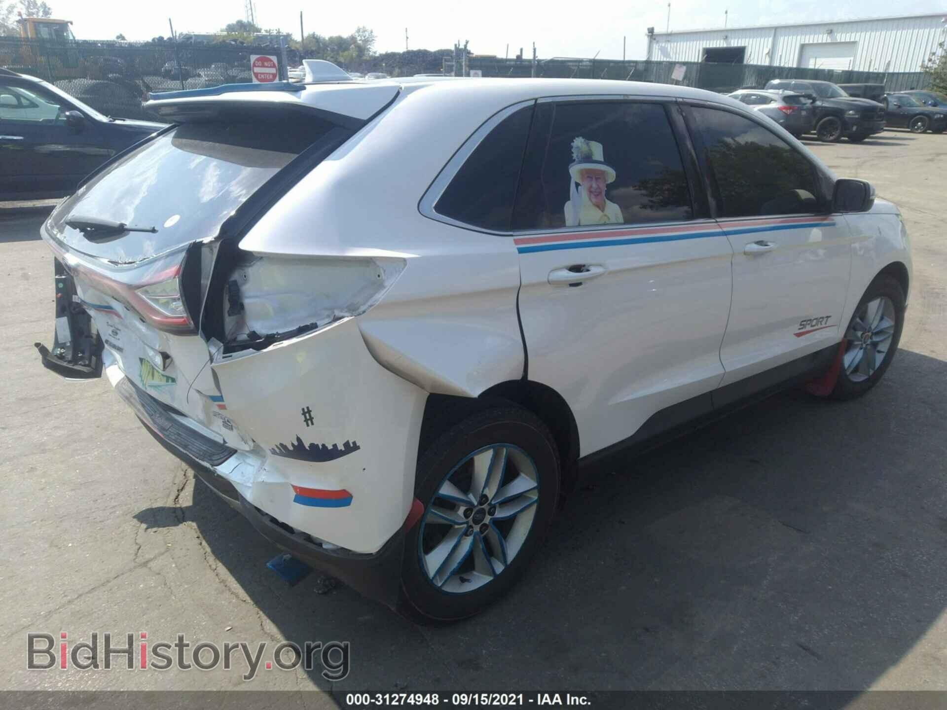 2015 FORD EDGE - VIN: 2FMTK4J89FBB98583 - Photo 4