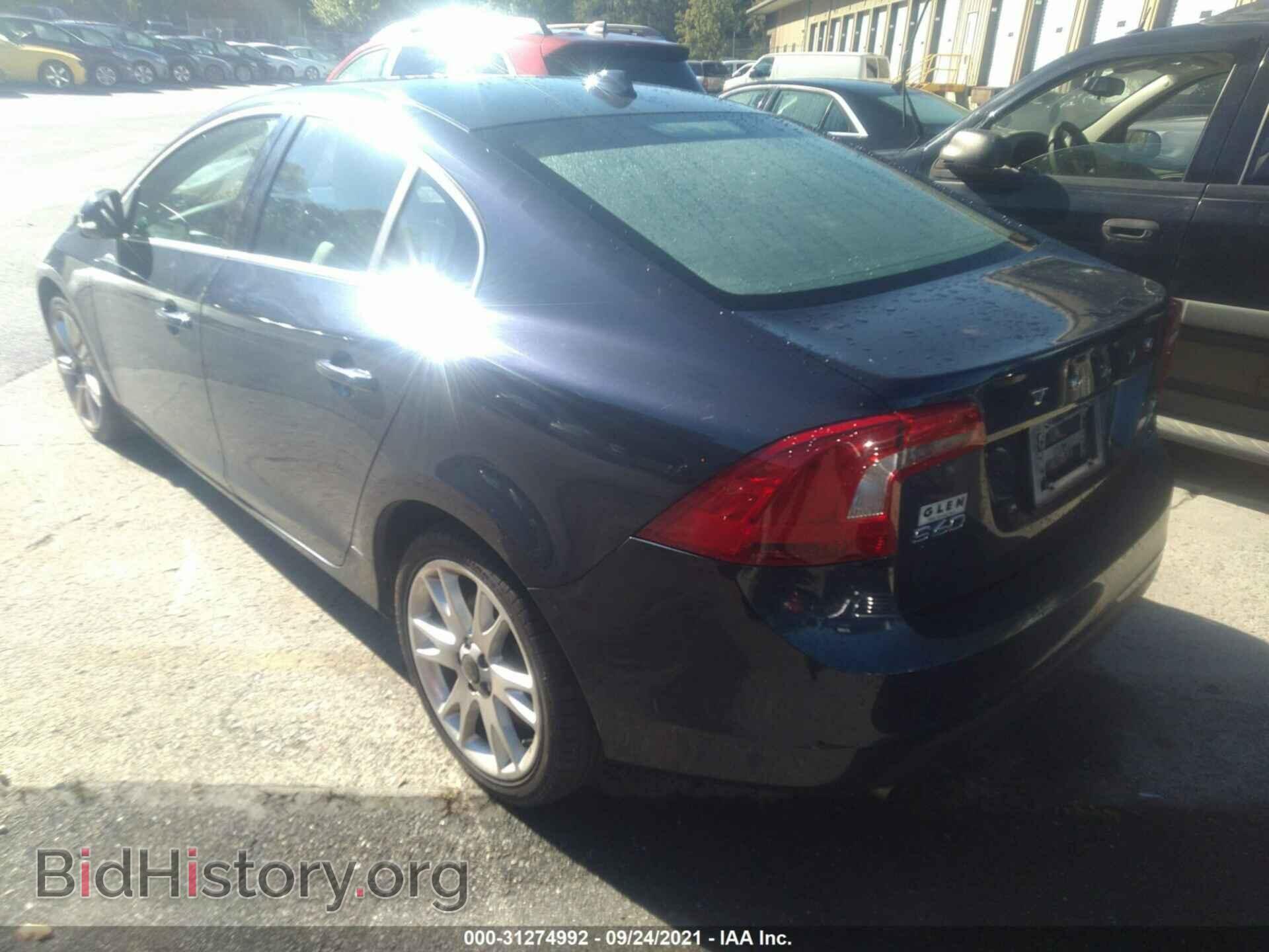 2013 VOLVO S60 - VIN: YV1902FH2D2183955 - Фото 3