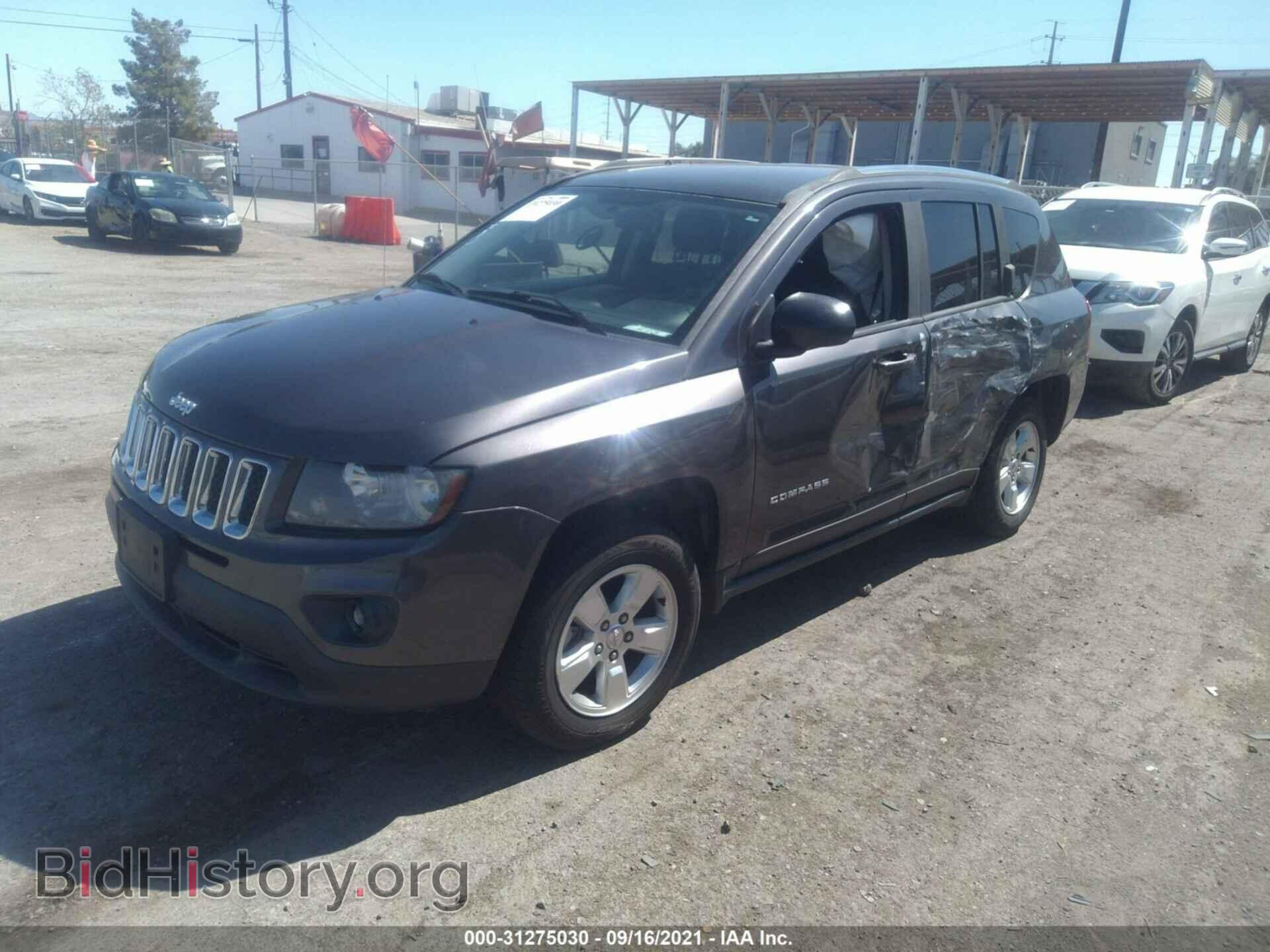 2014 JEEP COMPASS - VIN: 1C4NJCBA5ED843170 - Фото 2