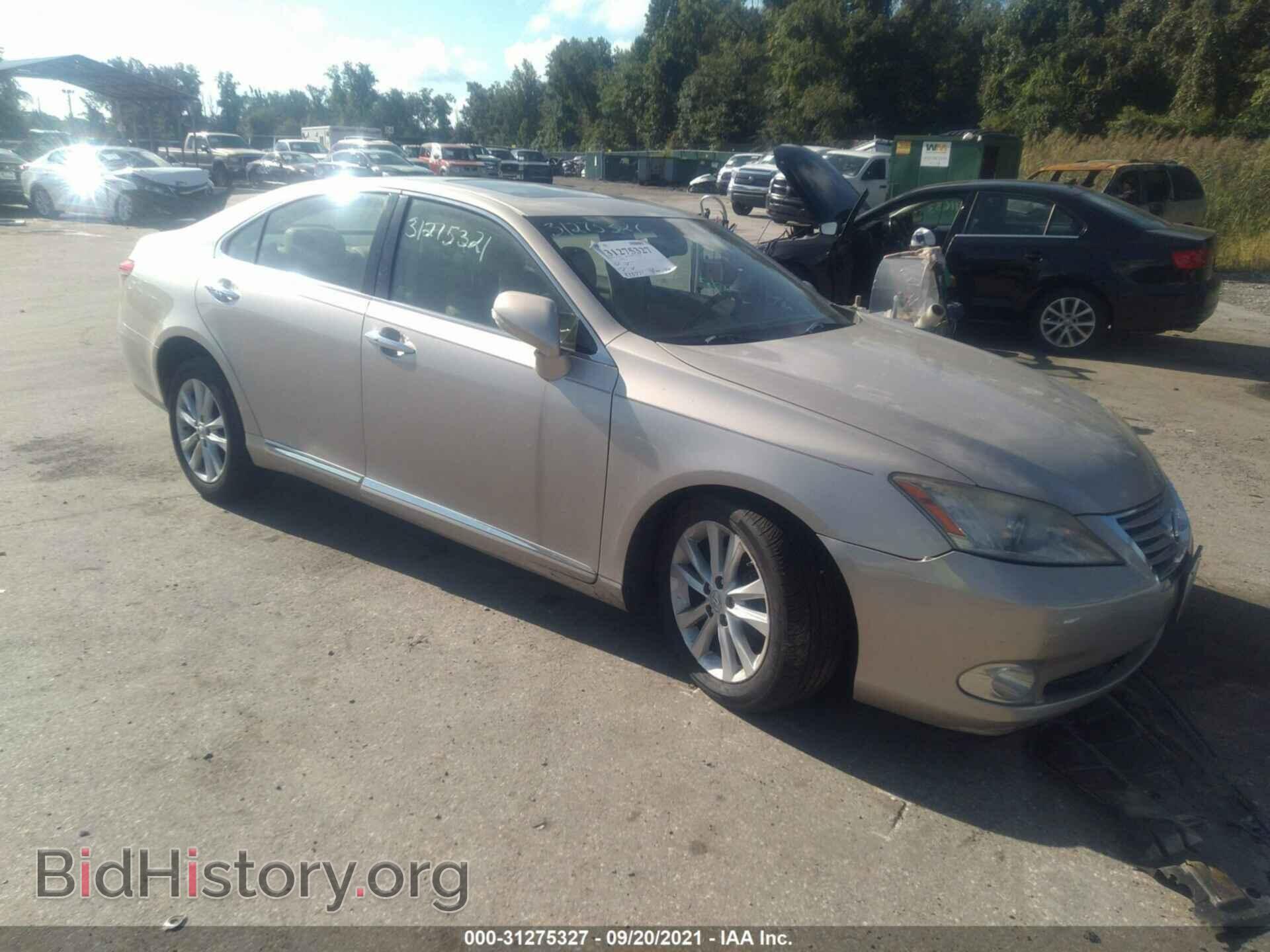 Photo JTHBK1EG9A2399834 - LEXUS ES 350 2010