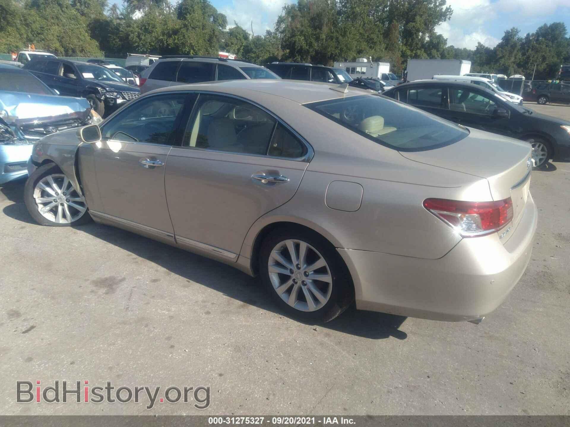 2010 LEXUS ES 350 - VIN: JTHBK1EG9A2399834 - Фото 3