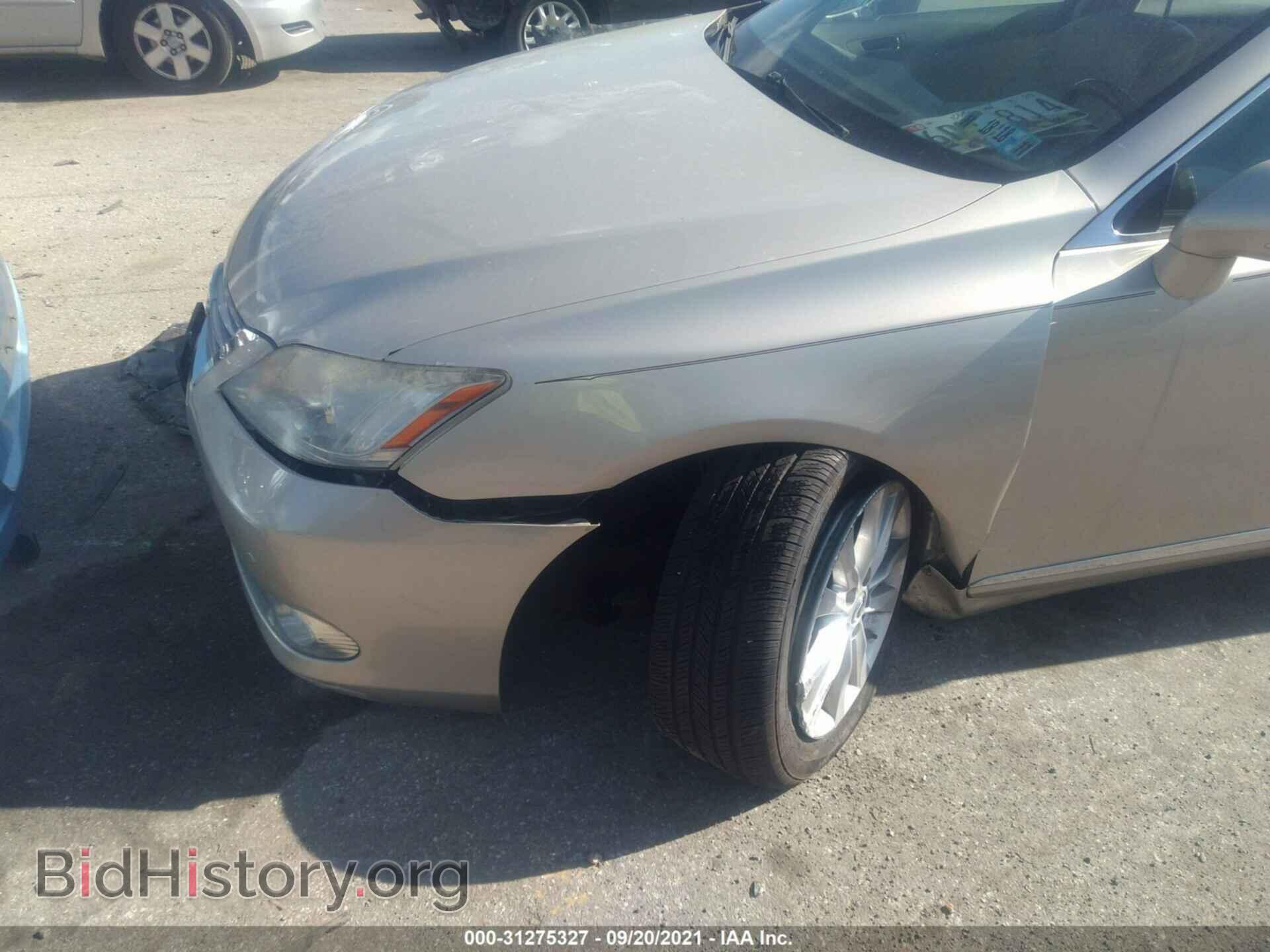 2010 LEXUS ES 350 - VIN: JTHBK1EG9A2399834 - Фото 6