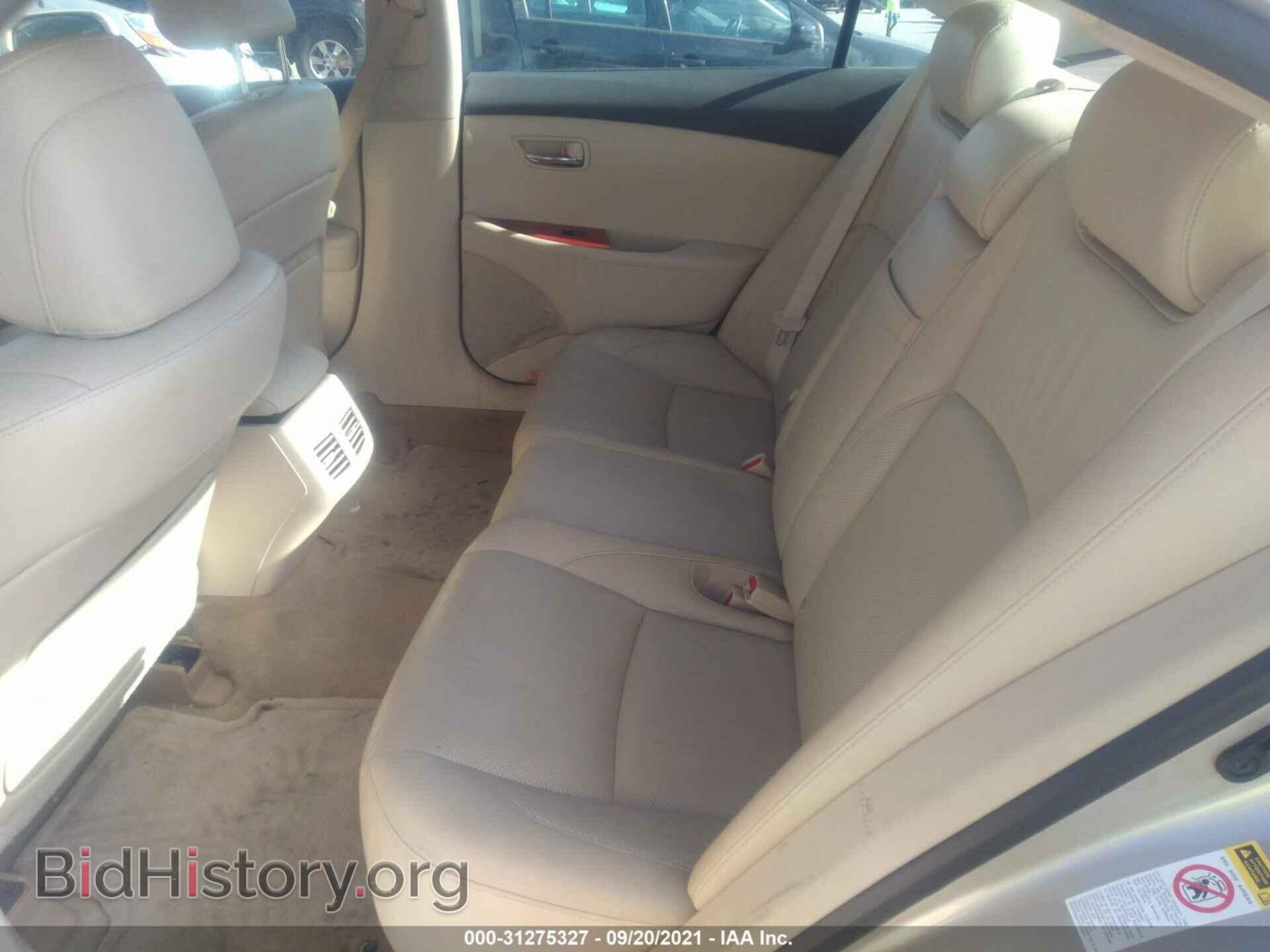 2010 LEXUS ES 350 - VIN: JTHBK1EG9A2399834 - Фото 8