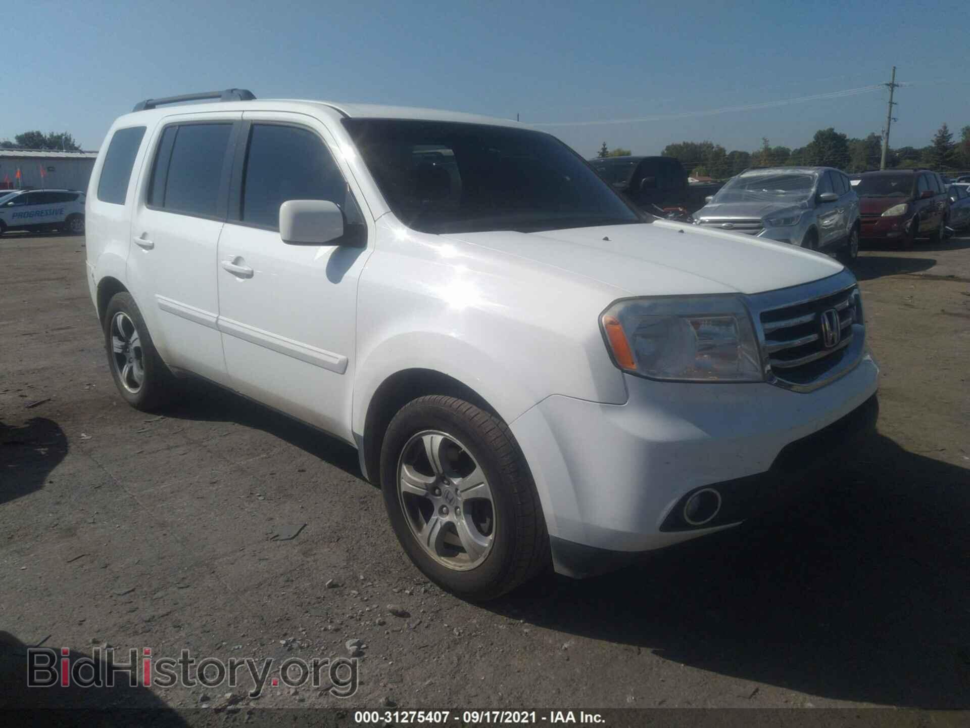 Фотография 5FNYF4H42CB063722 - HONDA PILOT 2012