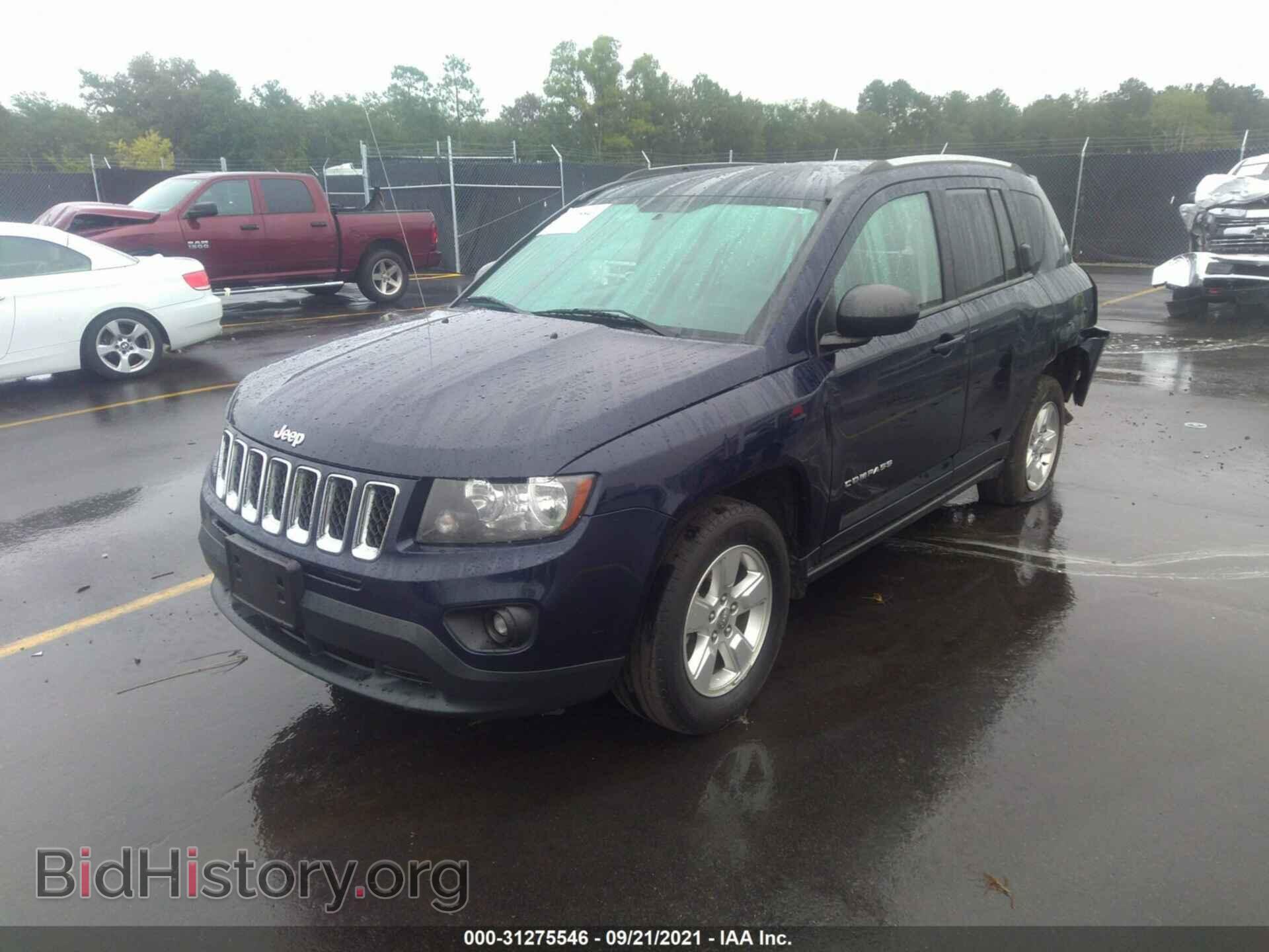 2014 JEEP COMPASS - VIN: 1C4NJCBA5ED742968 - Фото 2