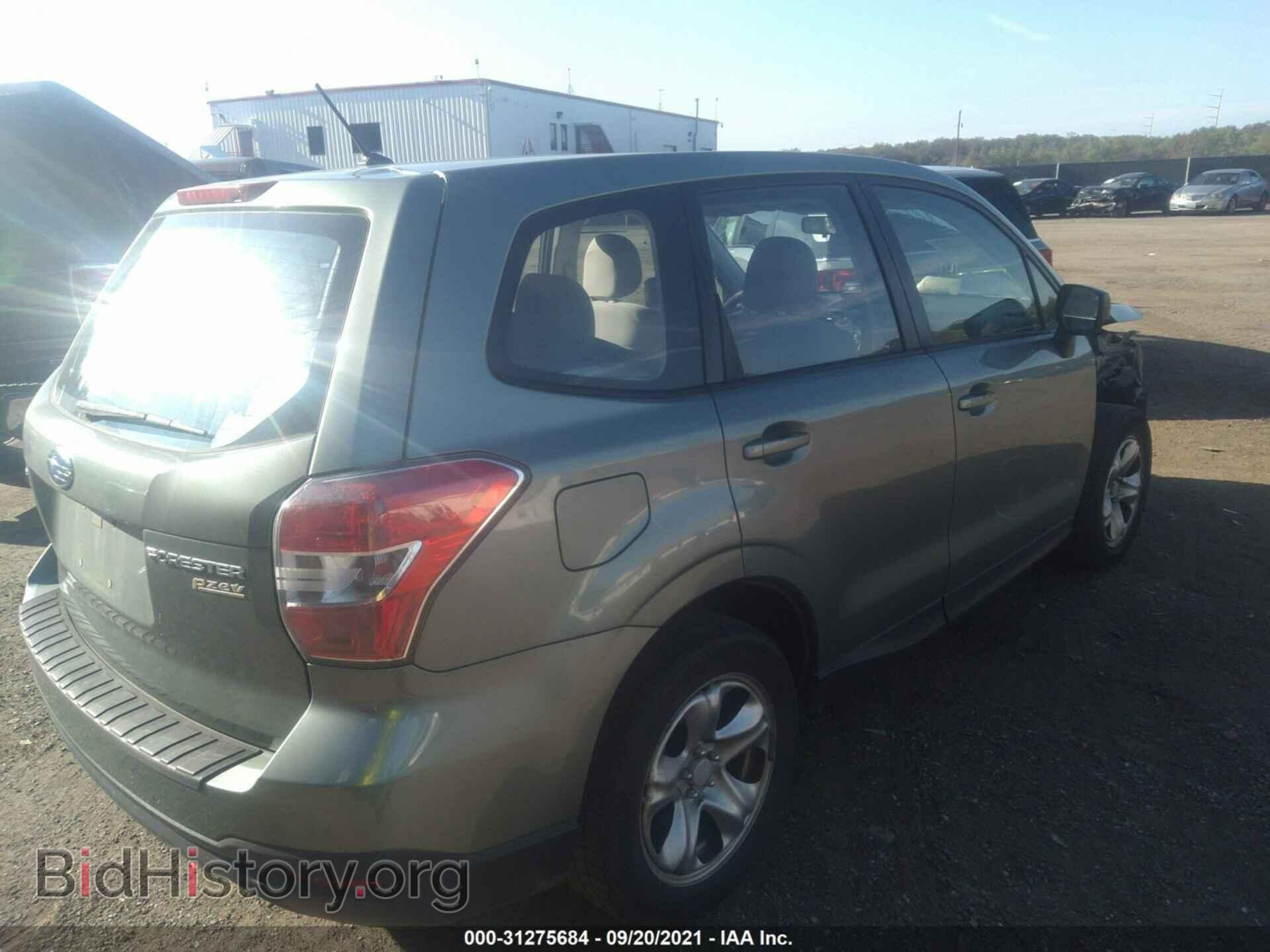 2014 SUBARU FORESTER - VIN: JF2SJAAC6EH412566 - Фото 4