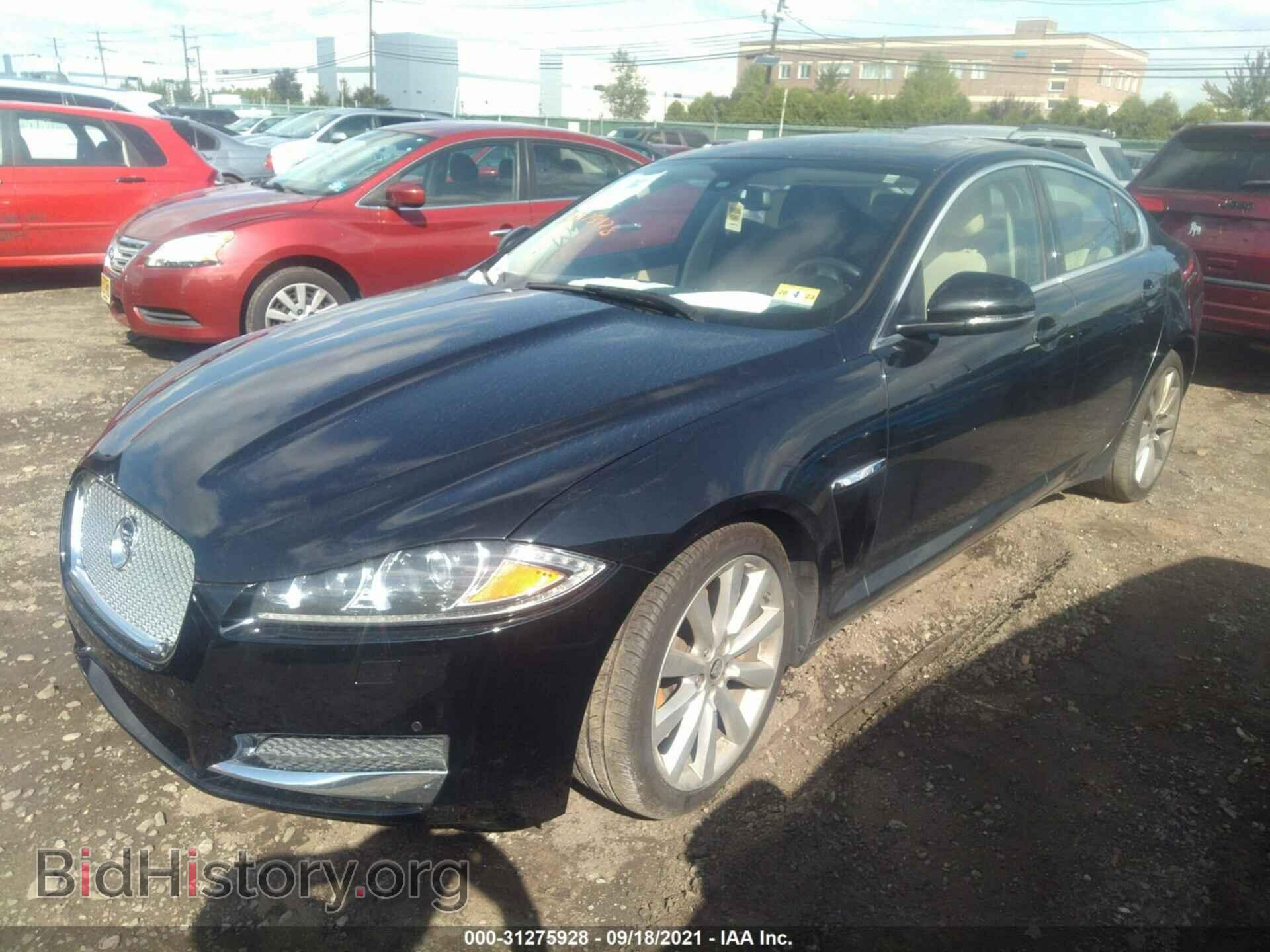 2013 JAGUAR XF - VIN: SAJWJ0EF8D8S86838 - Фото 2