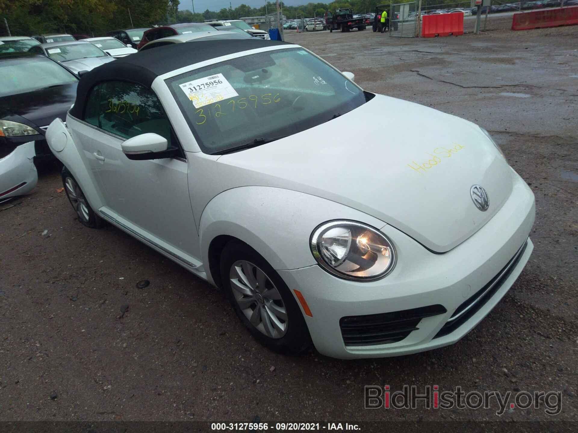 Фотография 3VW5DAATXKM504514 - VOLKSWAGEN BEETLE CONVERTIBLE 2019