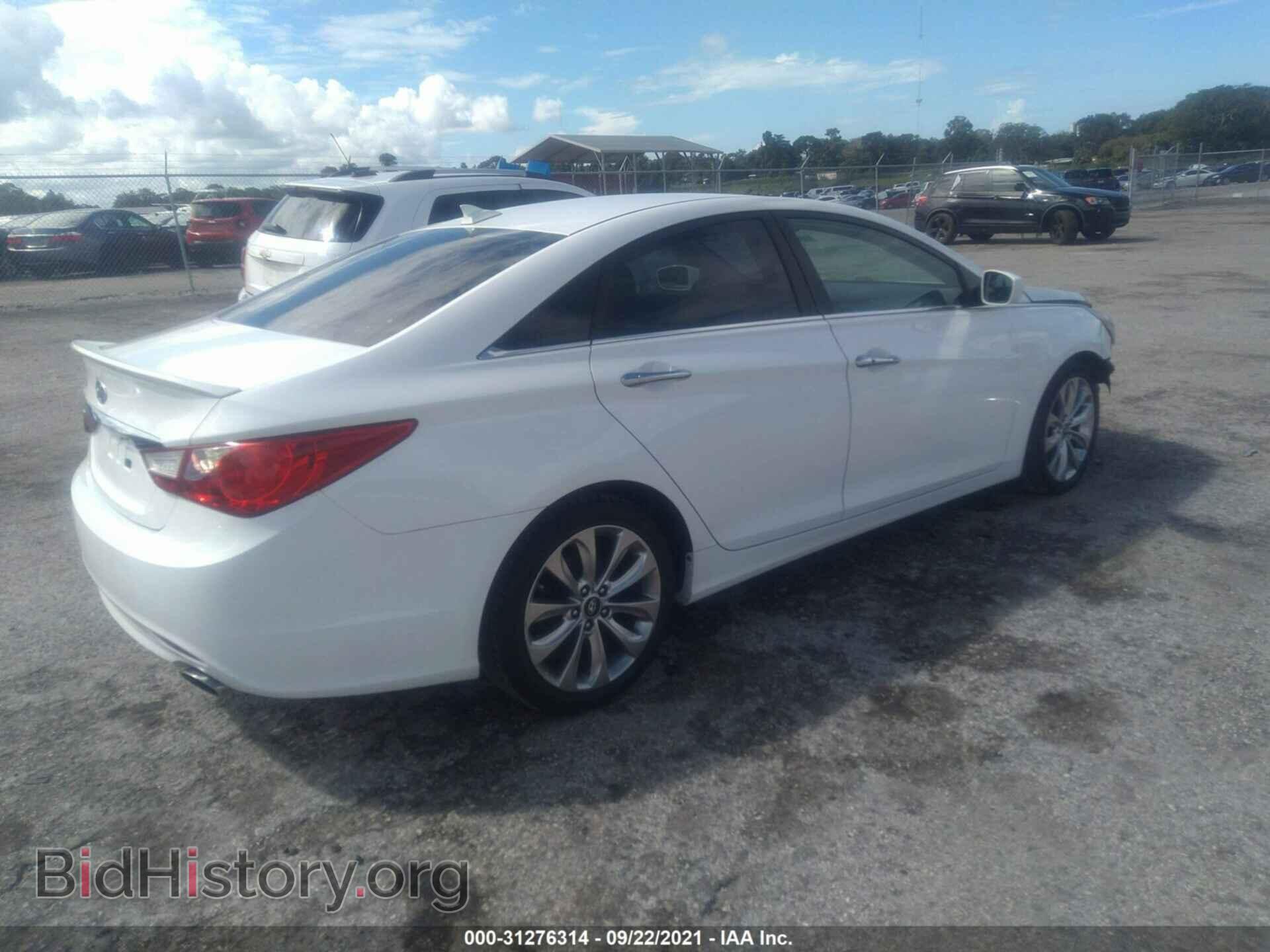 2013 HYUNDAI SONATA - VIN: 5NPEC4AC6DH709201 - Фото 4