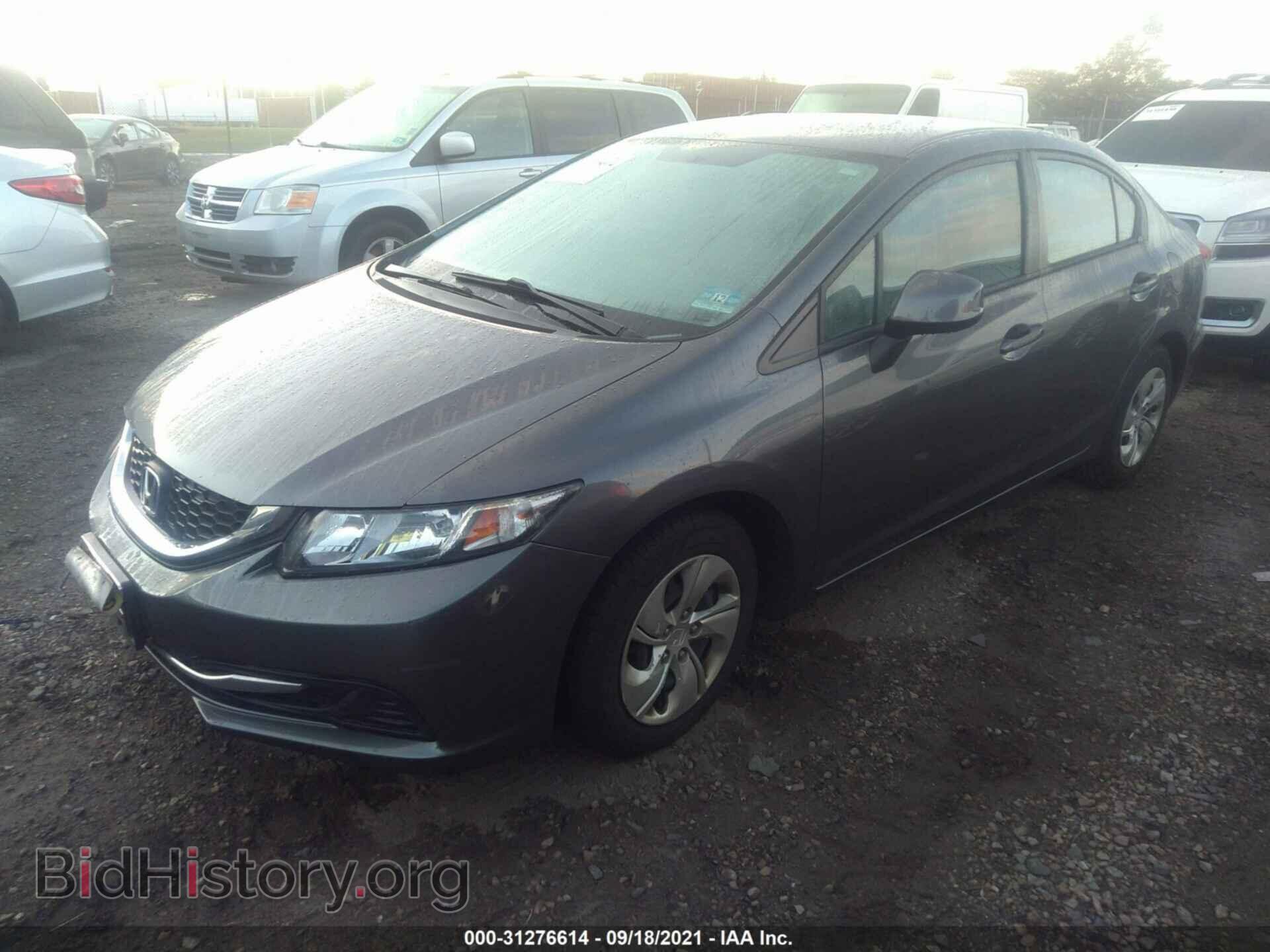 2013 HONDA CIVIC SDN - VIN: 19XFB2F52DE283078 - Фото 2