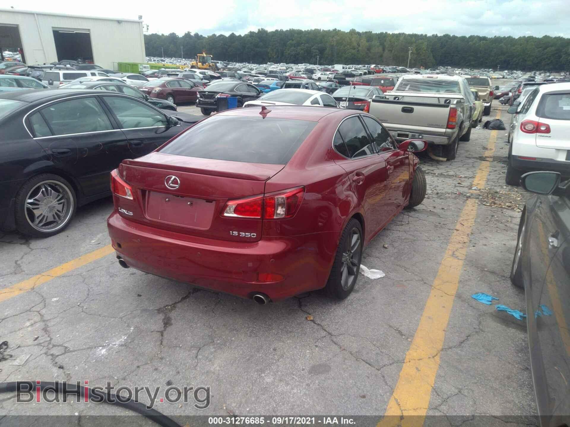 2011 LEXUS IS 350 - VIN: JTHBE5C29B5027335 - Фото 4