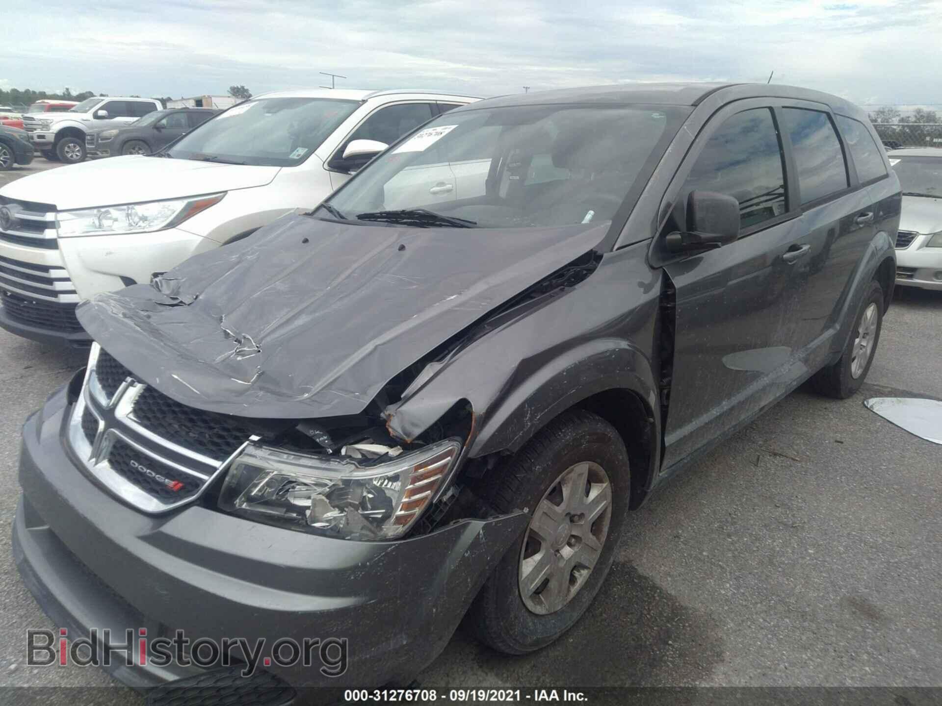 2012 DODGE JOURNEY - VIN: 3C4PDCAB8CT389904 - Фото 2