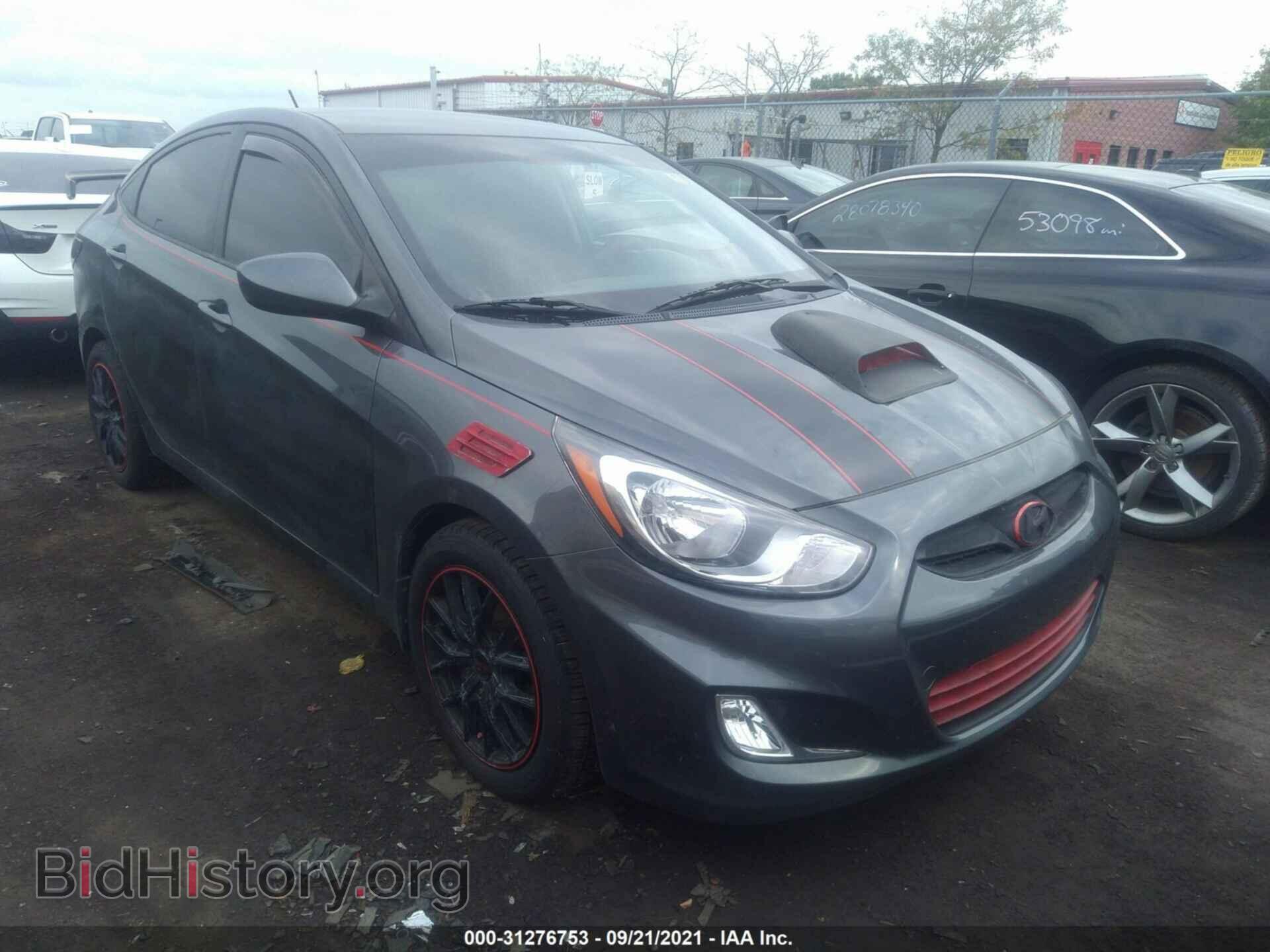 Photo KMHCU4AE8CU169243 - HYUNDAI ACCENT 2012