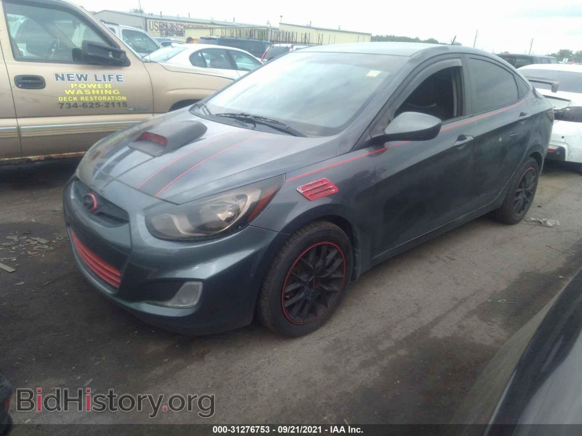 2012 HYUNDAI ACCENT - VIN: KMHCU4AE8CU169243 - Фото 2