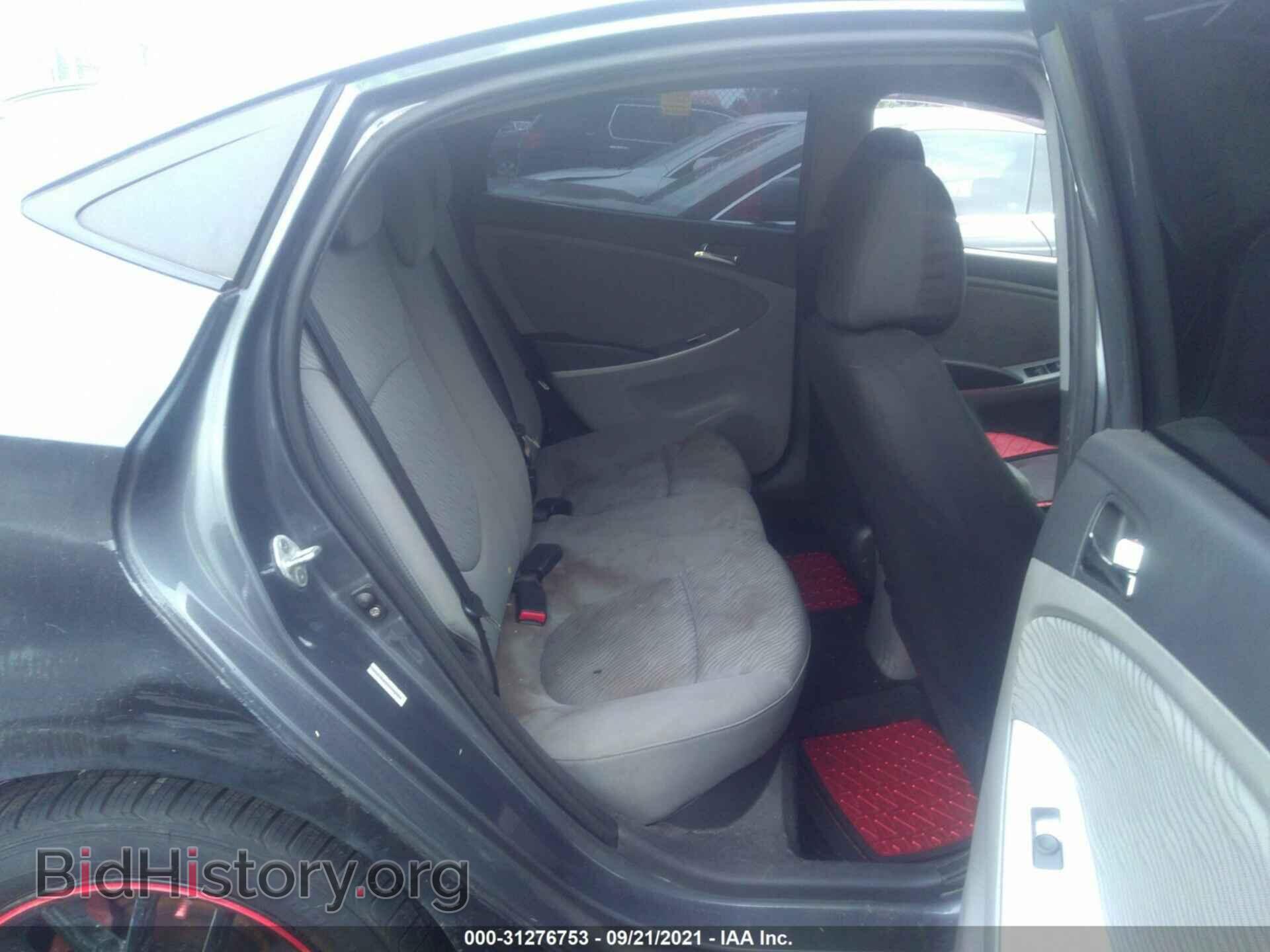 2012 HYUNDAI ACCENT - VIN: KMHCU4AE8CU169243 - Фото 8