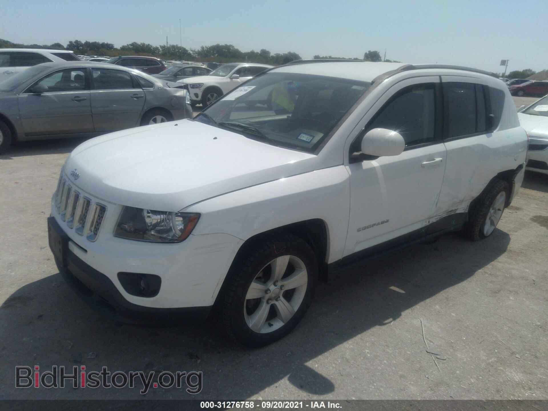 2016 JEEP COMPASS - VIN: 1C4NJCEAXGD628205 - Фото 2