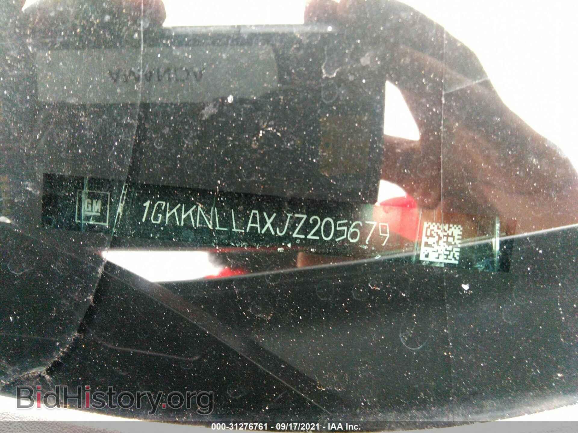 2018 GMC ACADIA - VIN: 1GKKNLLAXJZ205679 - Фото 9