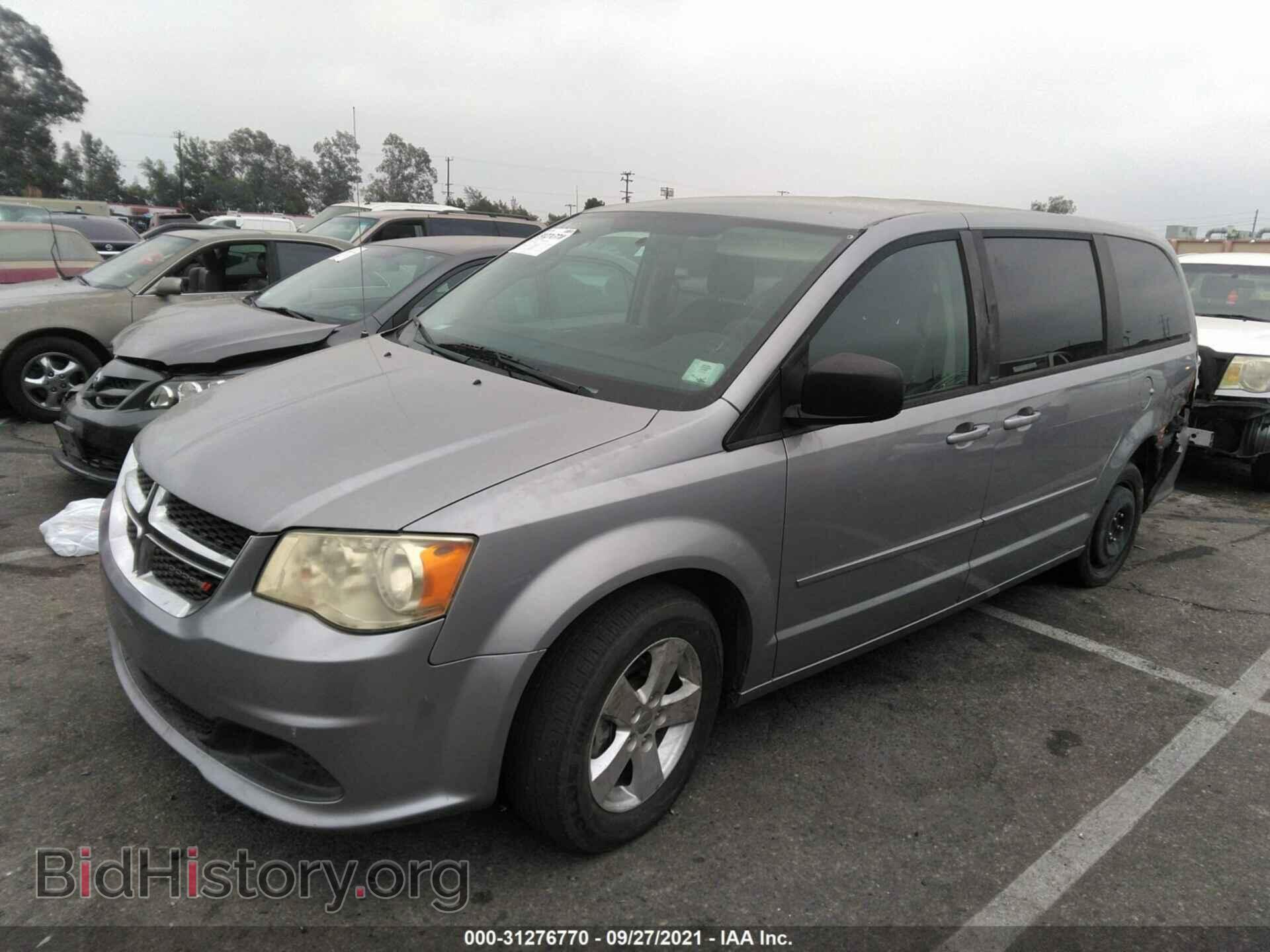 2013 DODGE GRAND CARAVAN - VIN: 2C4RDGBG4DR545287 - Фото 2