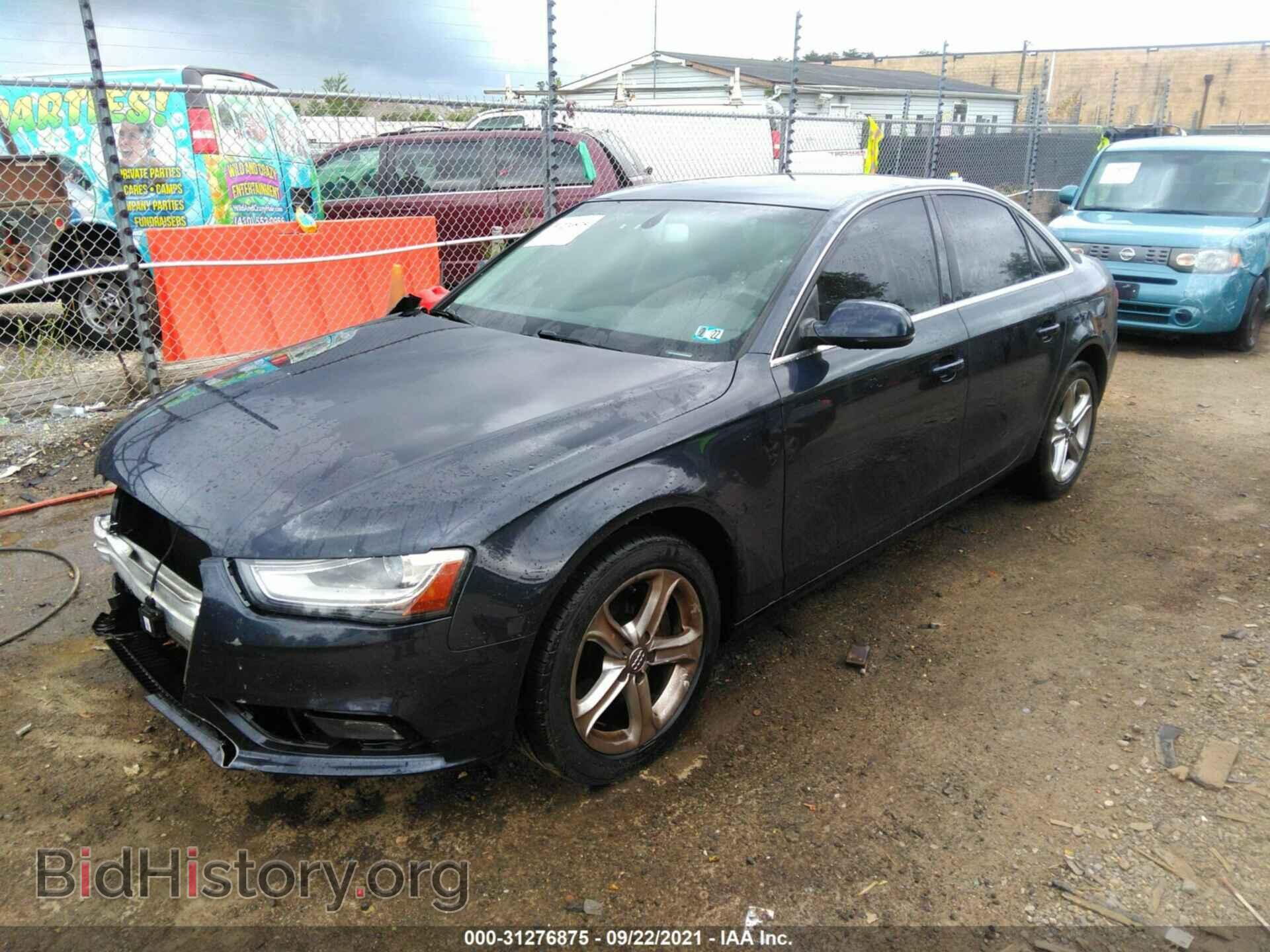 2013 AUDI A4 - VIN: WAUBFAFL6DN049496 - Фото 2