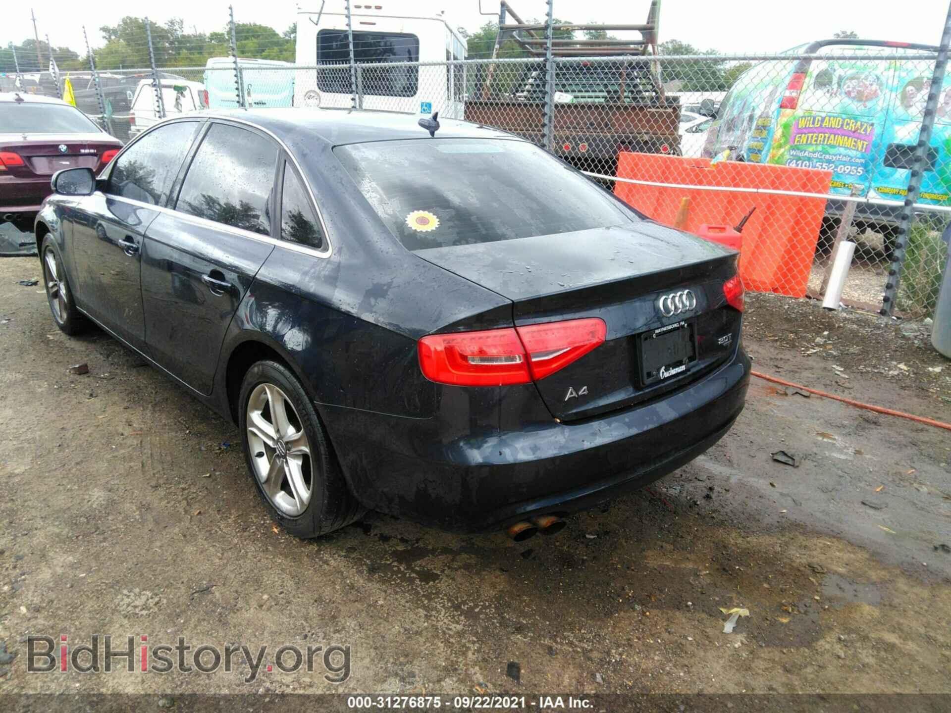 2013 AUDI A4 - VIN: WAUBFAFL6DN049496 - Фото 3