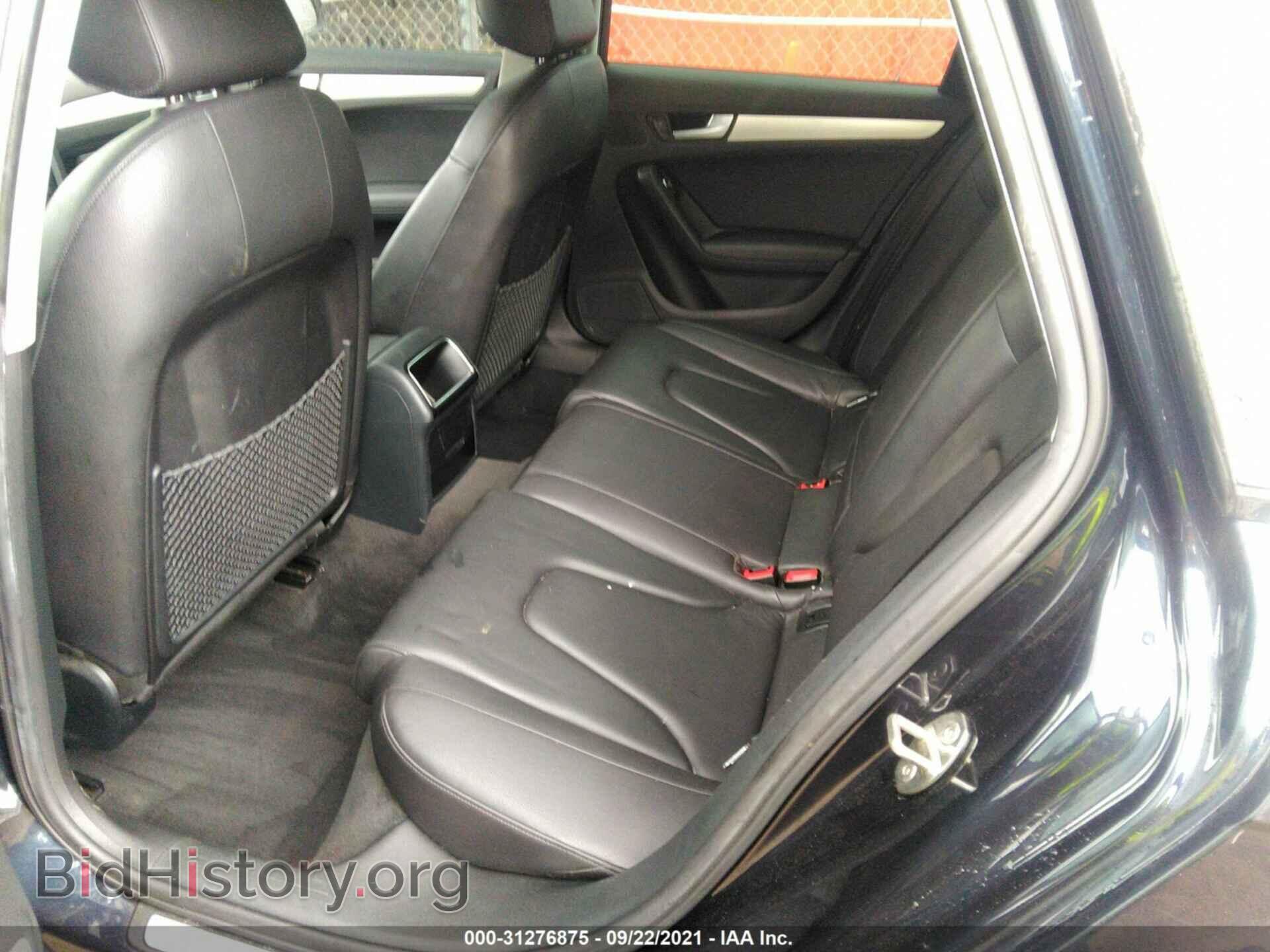 2013 AUDI A4 - VIN: WAUBFAFL6DN049496 - Фото 8