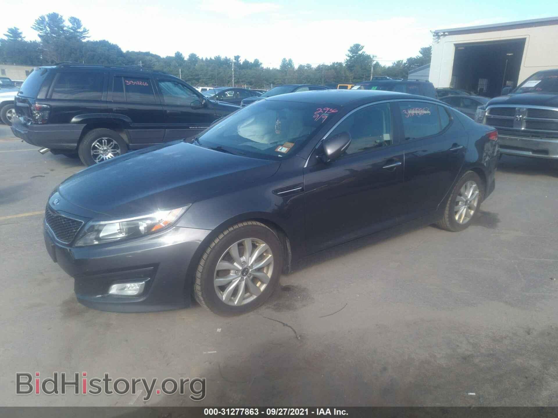 2015 KIA OPTIMA - VIN: KNAGM4A71F5630303 - Фото 2