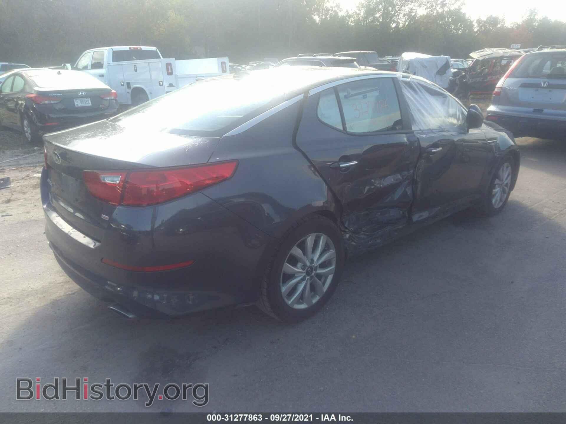 2015 KIA OPTIMA - VIN: KNAGM4A71F5630303 - Фото 4